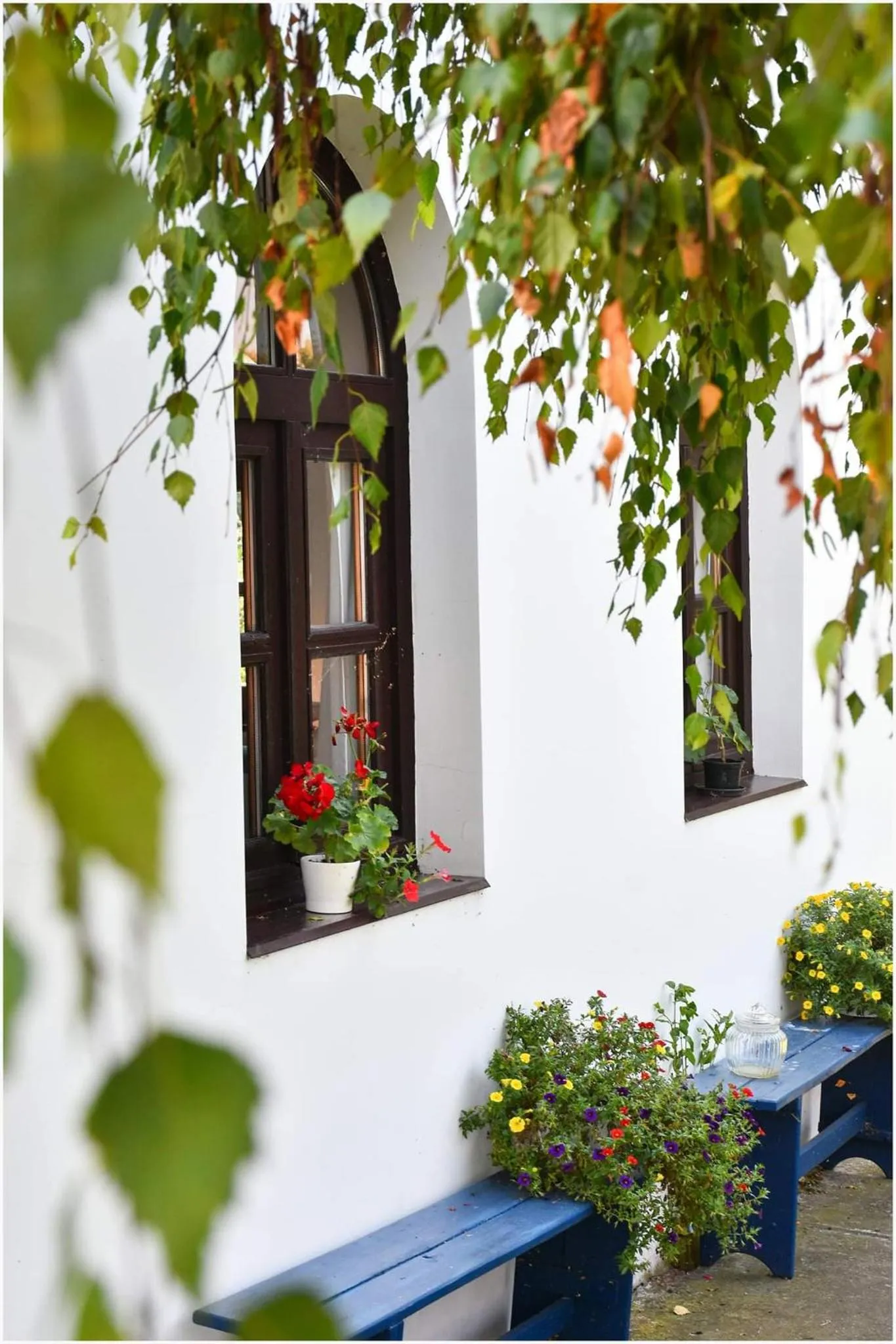 Decorative detail in Herberg Tisza