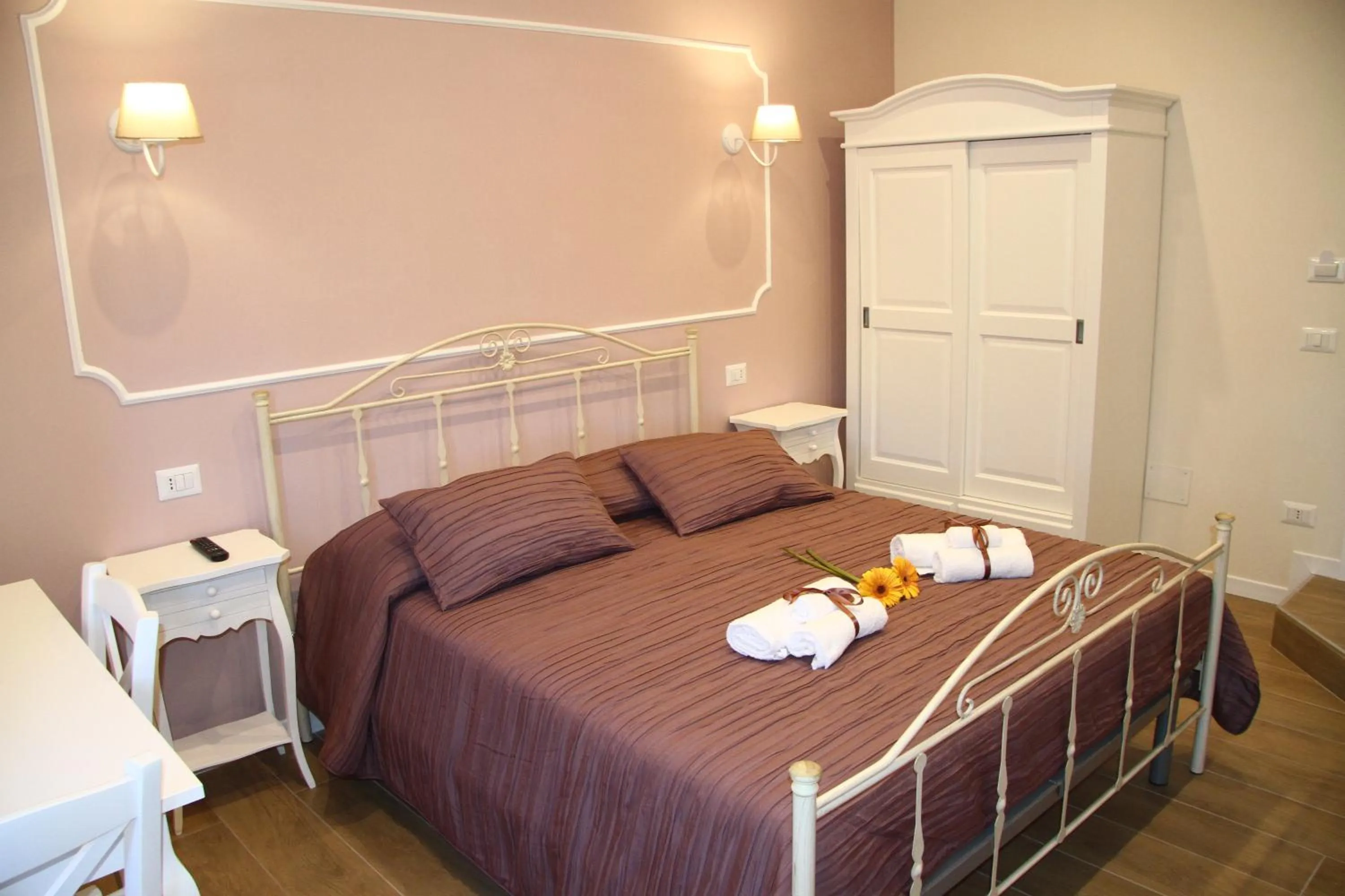 Bed in B&B Paestum Sea and Rooms