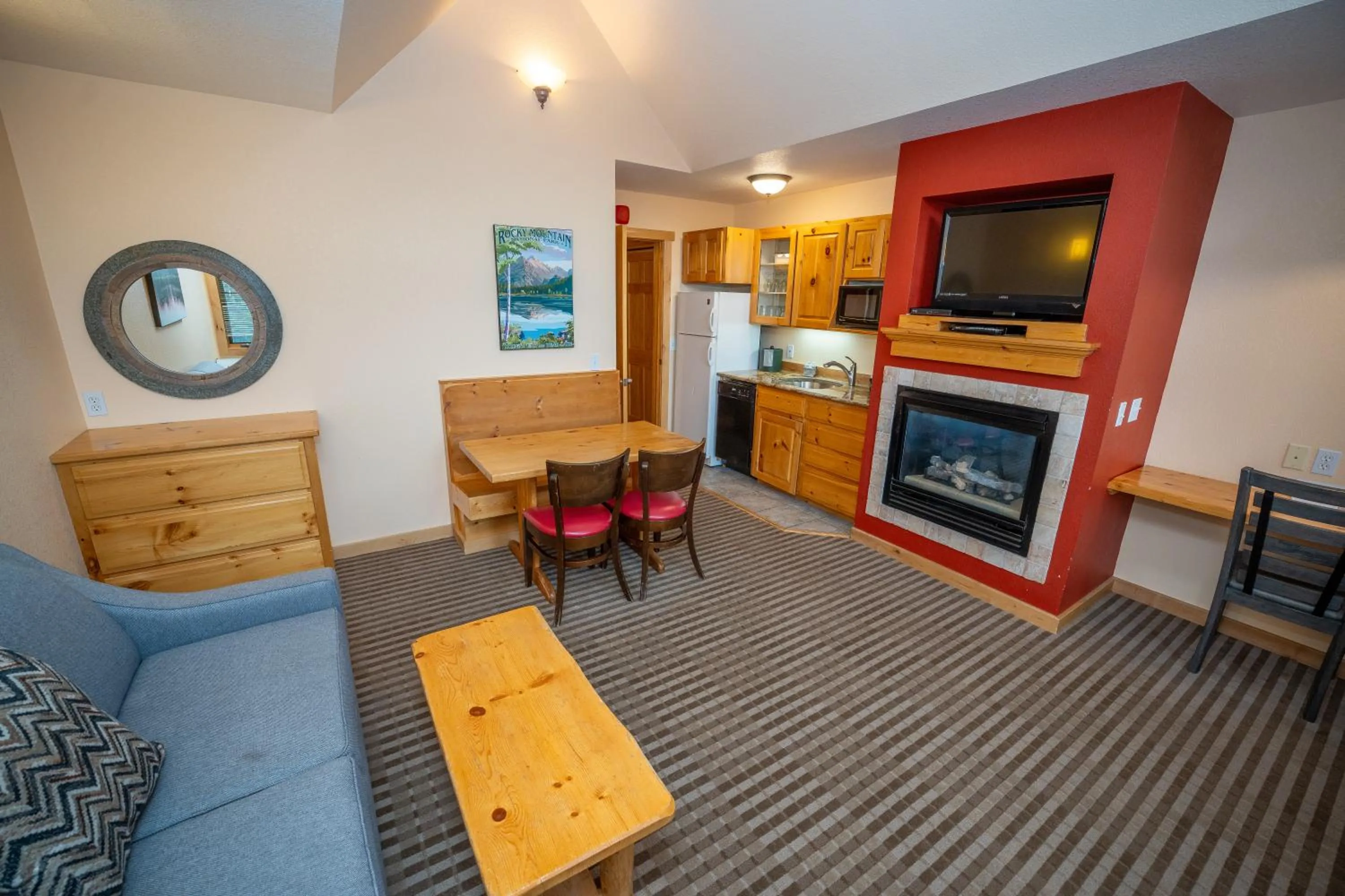 Kitchen or kitchenette in Appenzell Inn