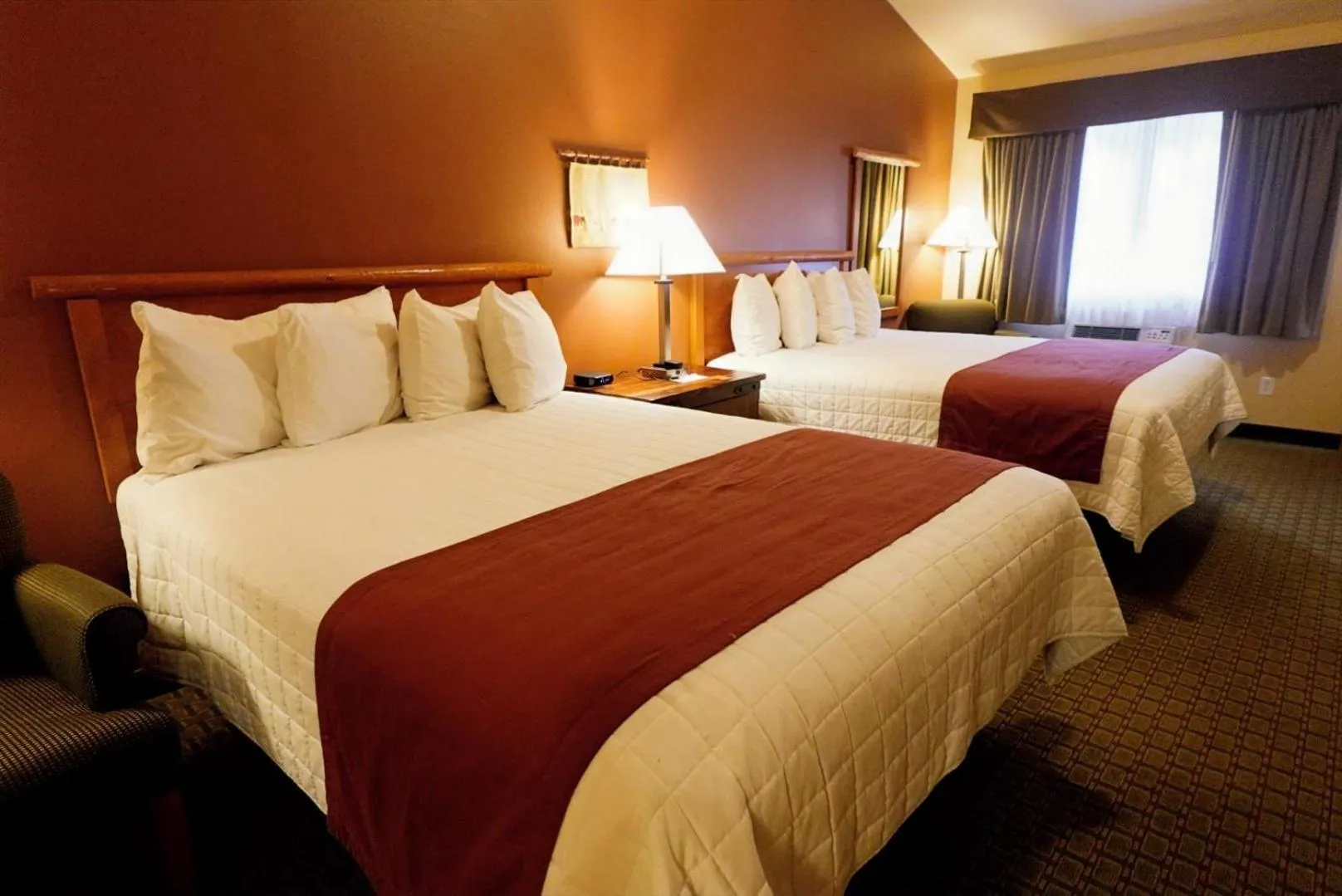 Bed in Silver Moon Inn