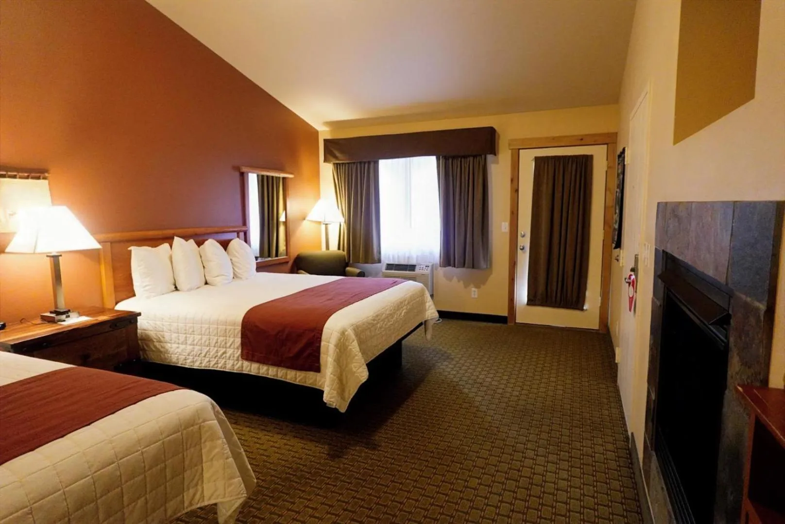 Bed in Silver Moon Inn