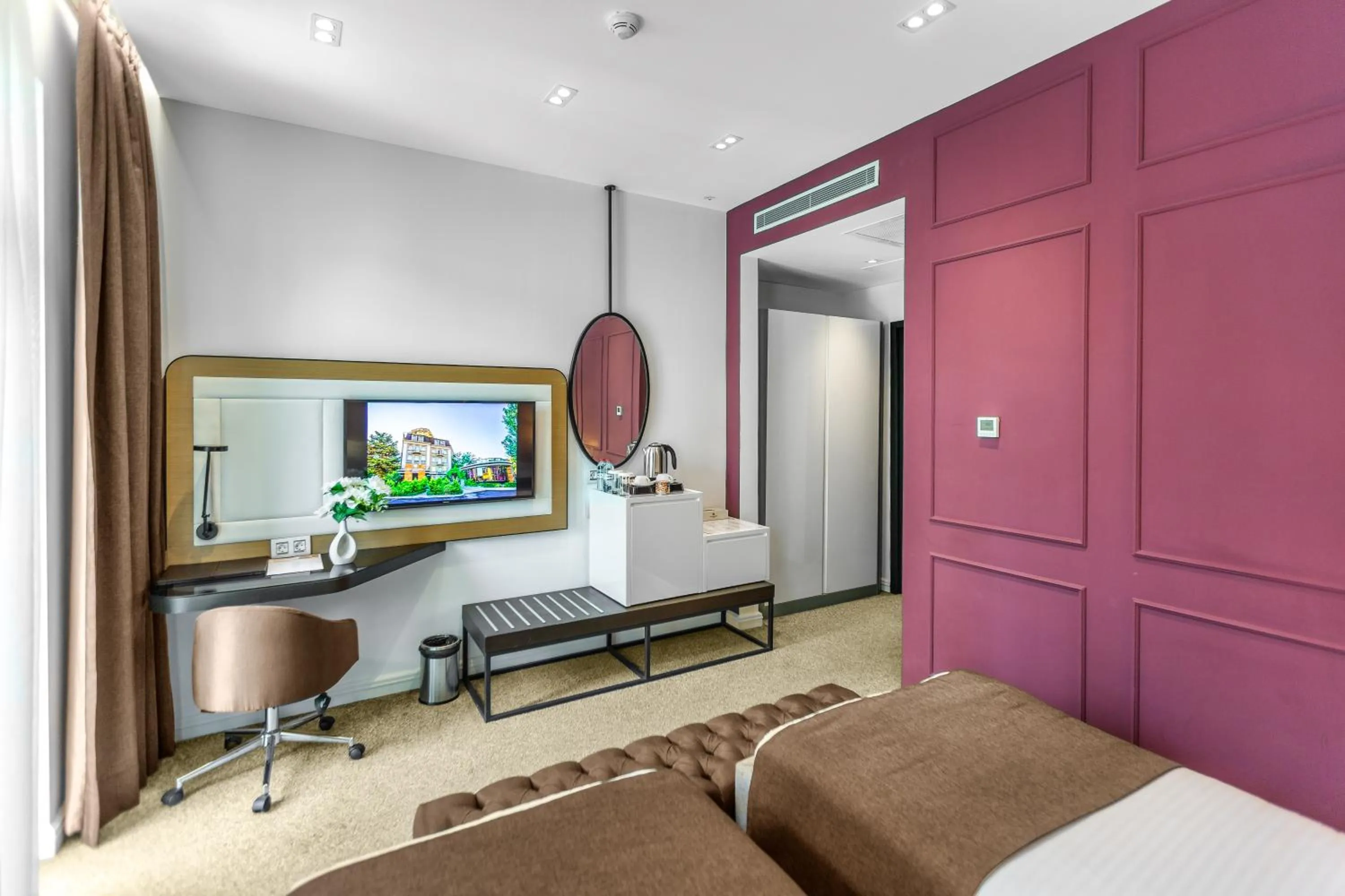 Bed in Ivy Garden Hotel Baku