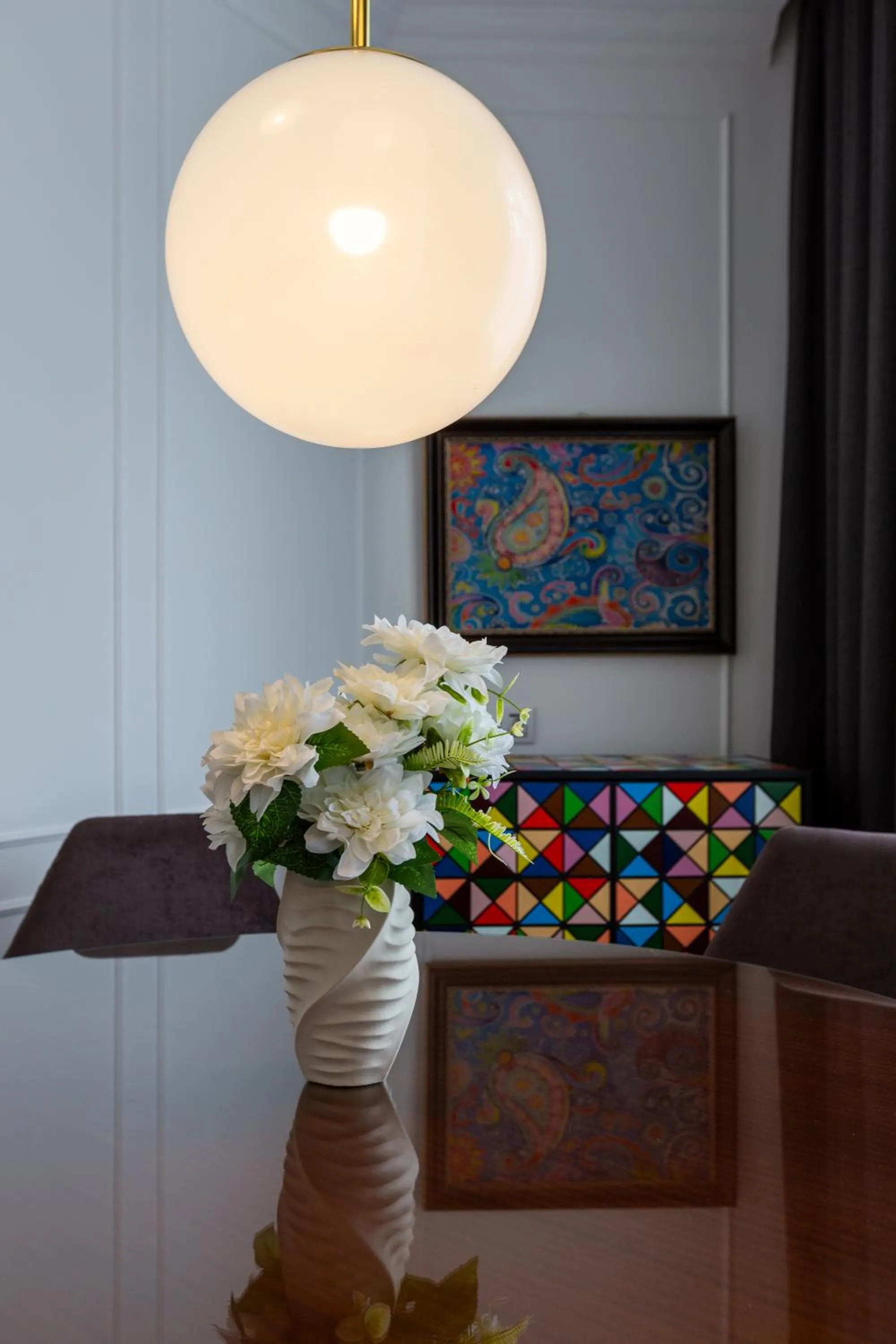 Decorative detail in Ivy Garden Hotel Baku