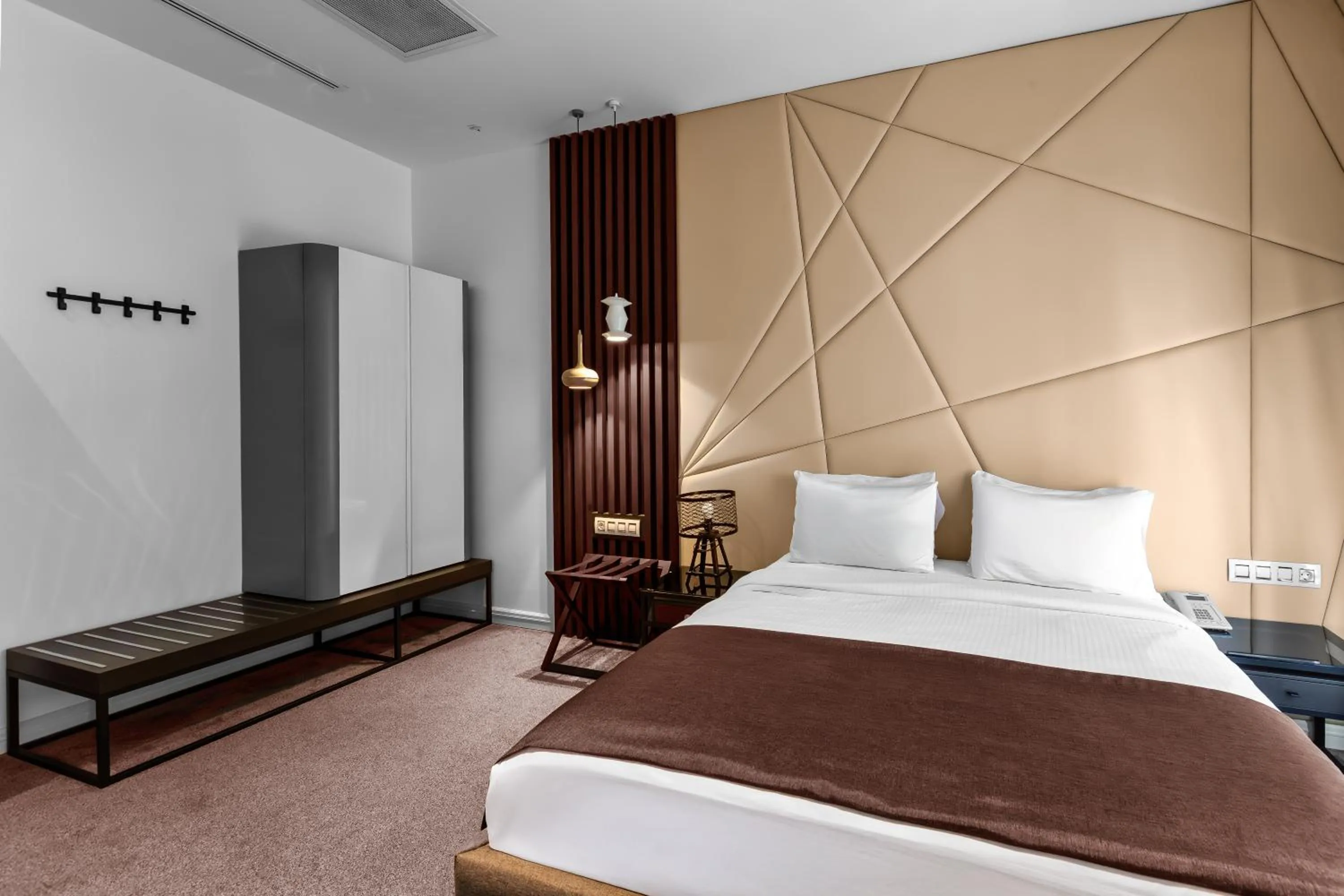 Bed in Ivy Garden Hotel Baku