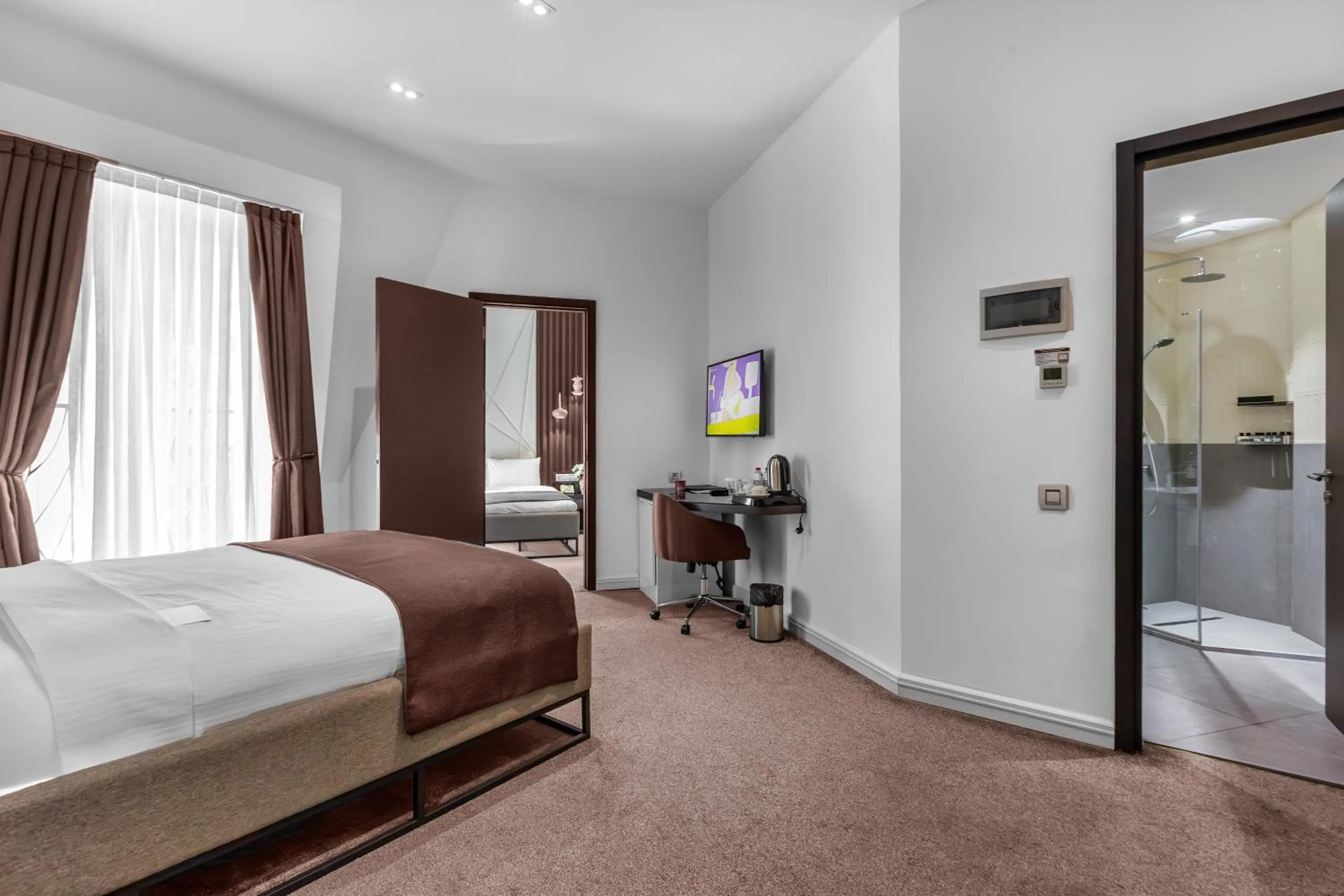 Bed in Ivy Garden Hotel Baku