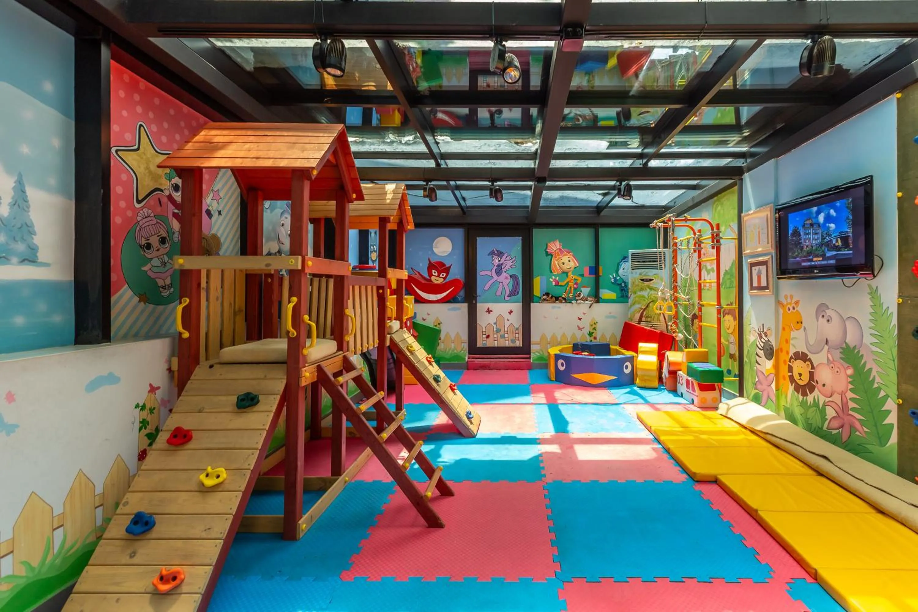 Children play ground in Ivy Garden Hotel Baku