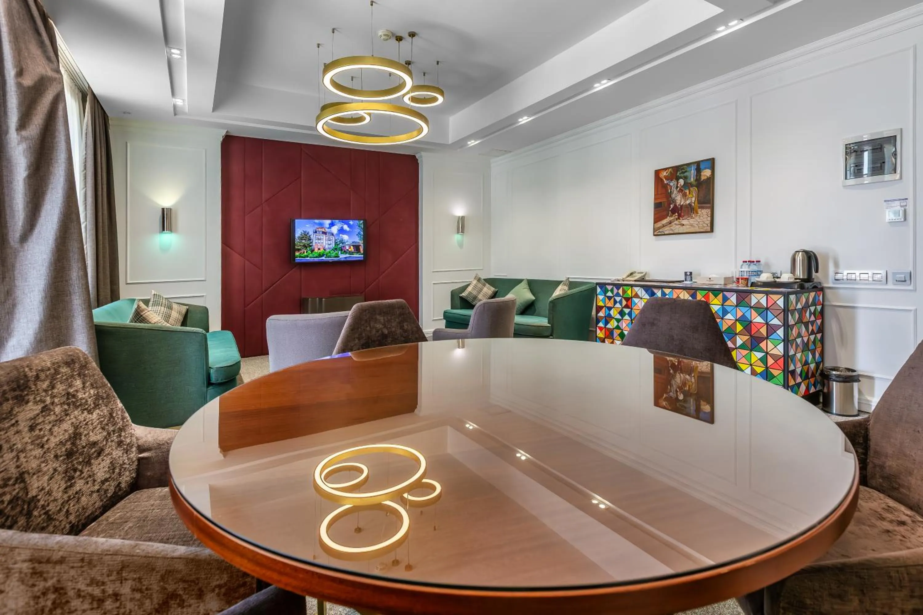 Living room in Ivy Garden Hotel Baku