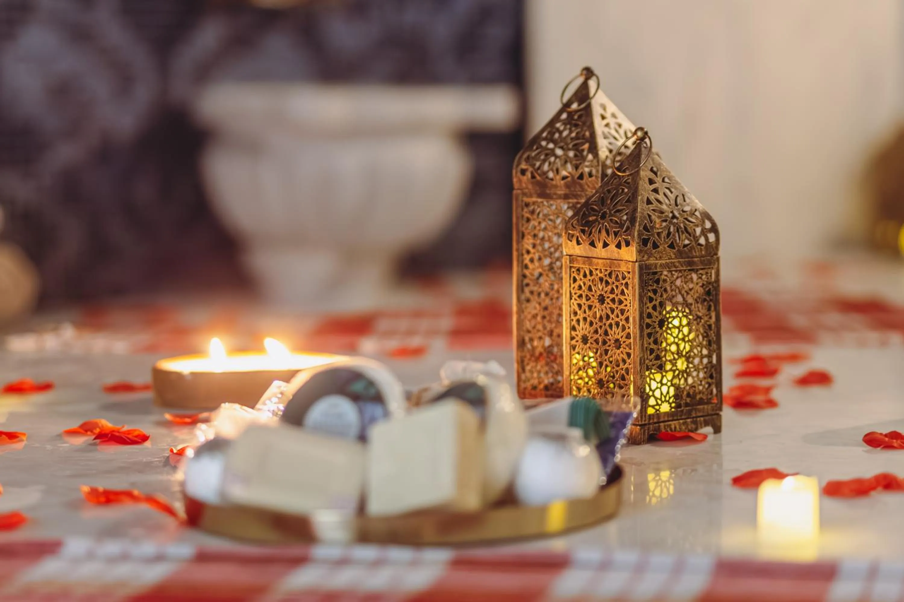 Decorative detail in Ivy Garden Hotel Baku