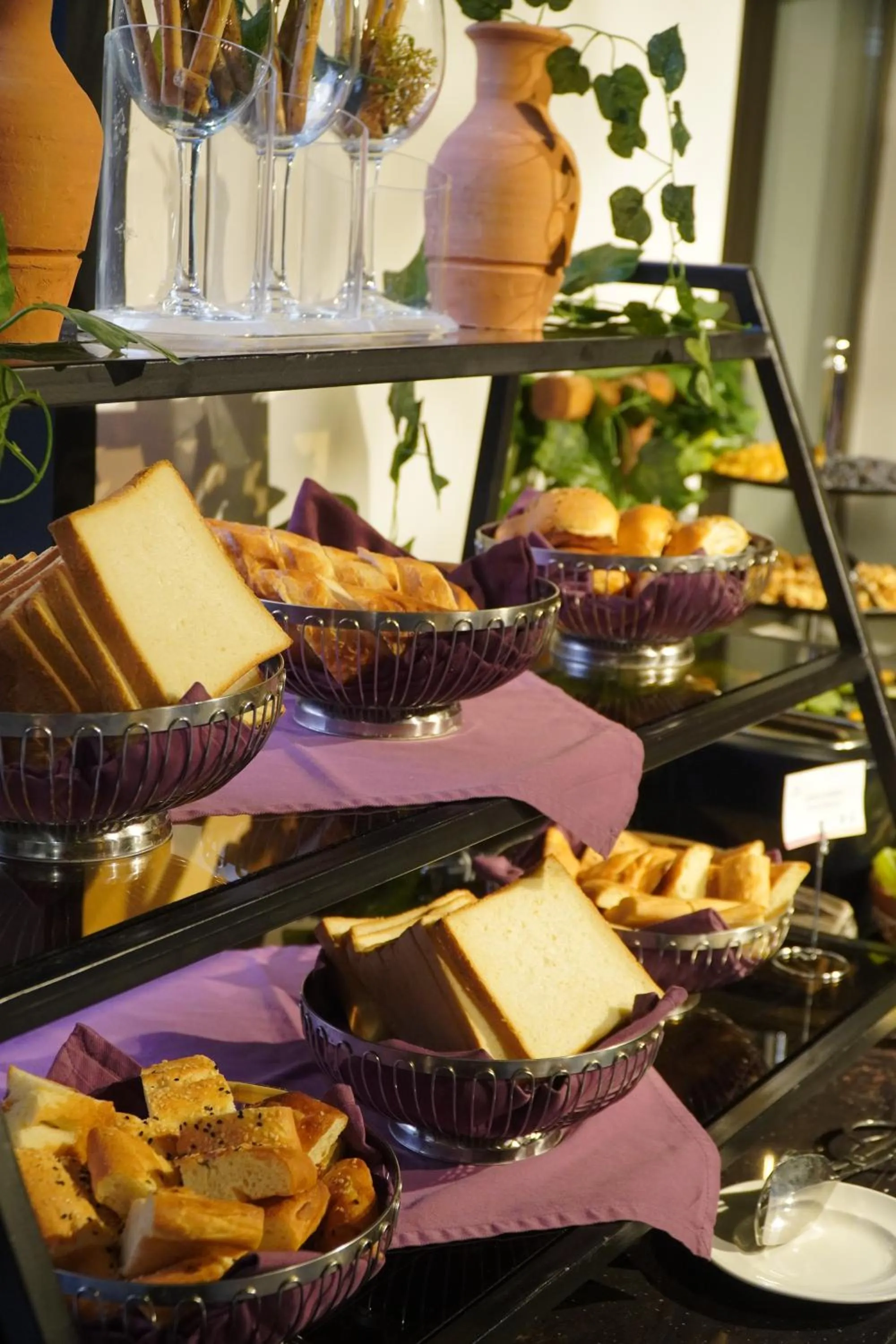 Buffet breakfast in Ivy Garden Hotel Baku