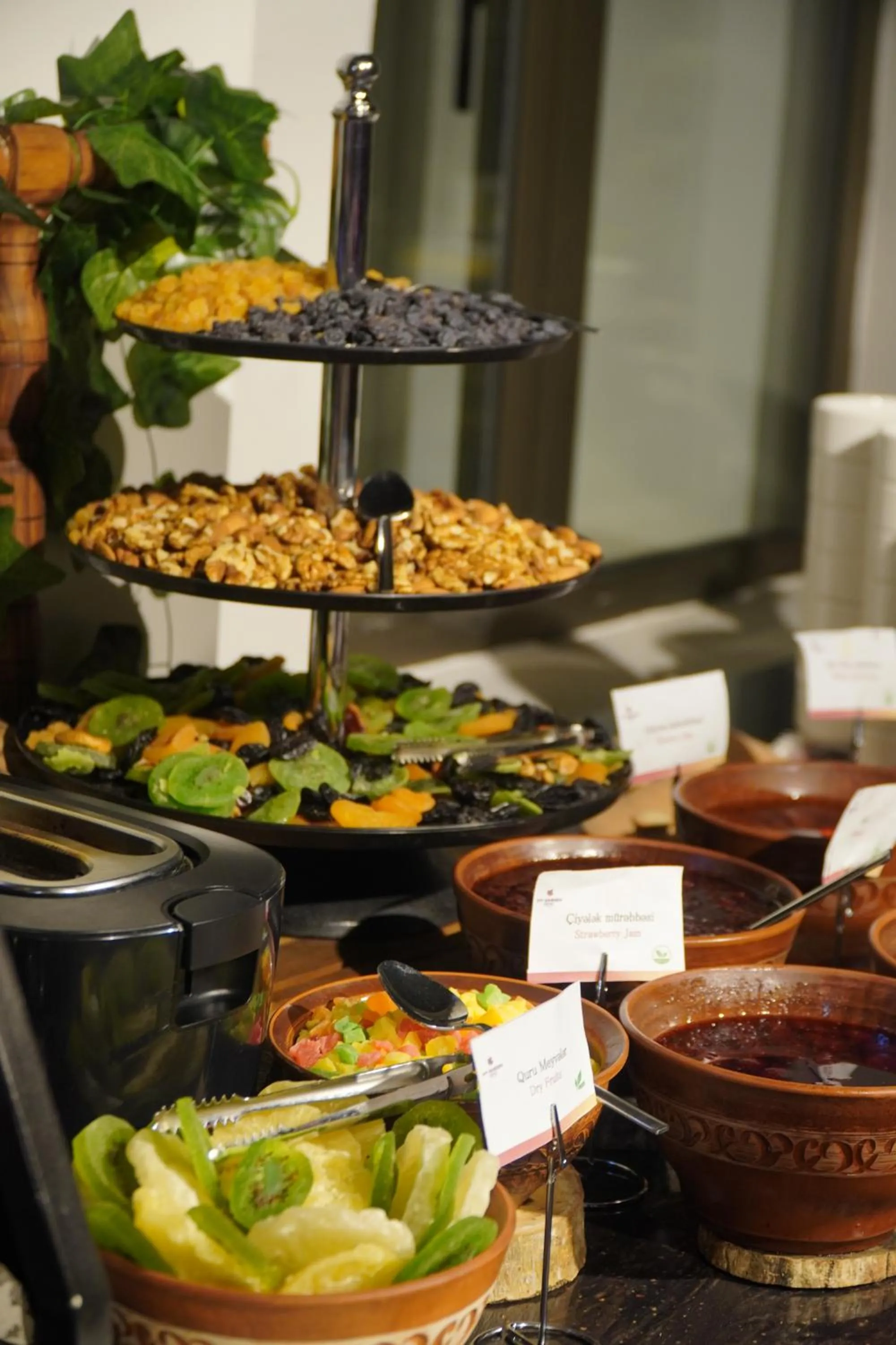 Food in Ivy Garden Hotel Baku