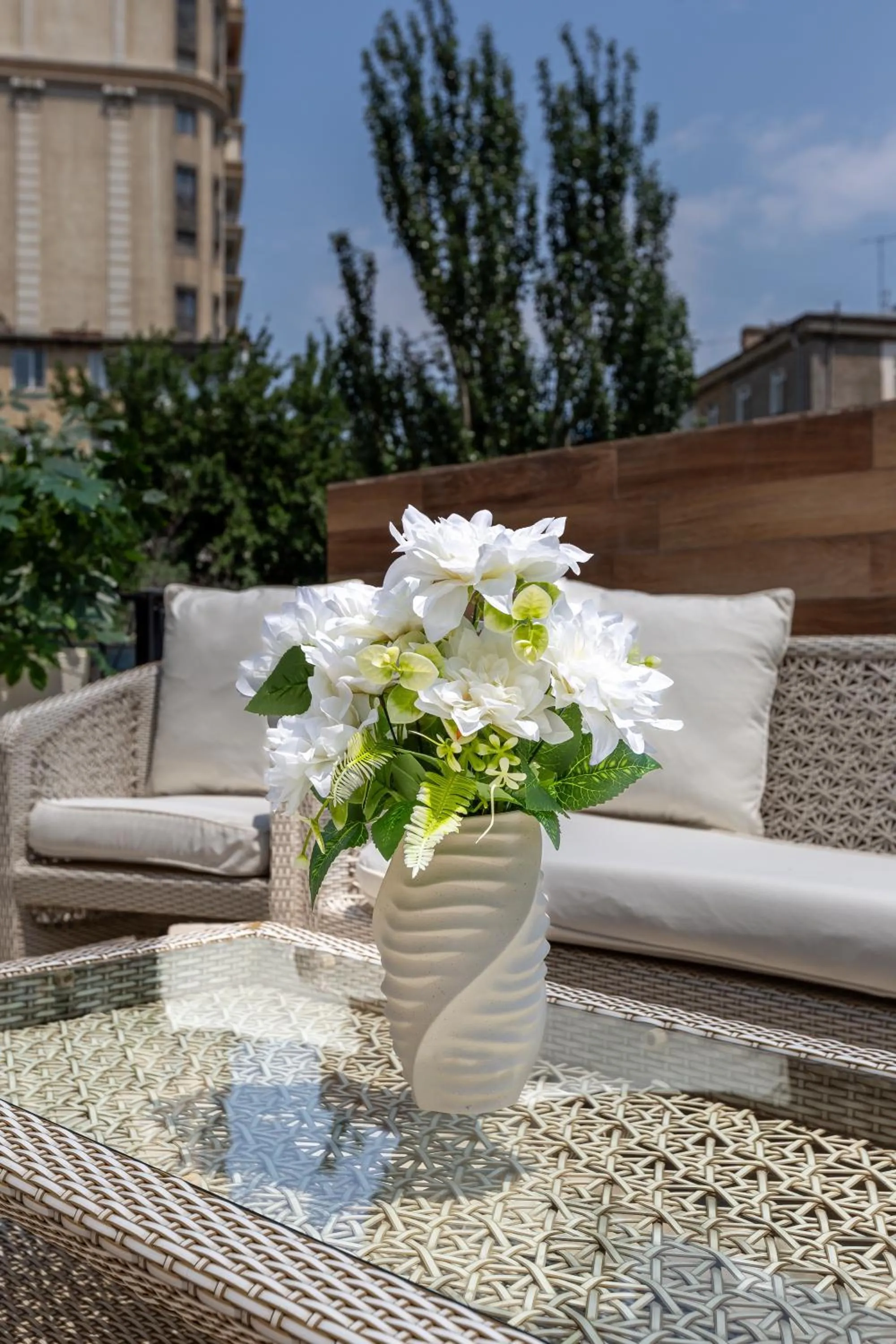 Decorative detail in Ivy Garden Hotel Baku