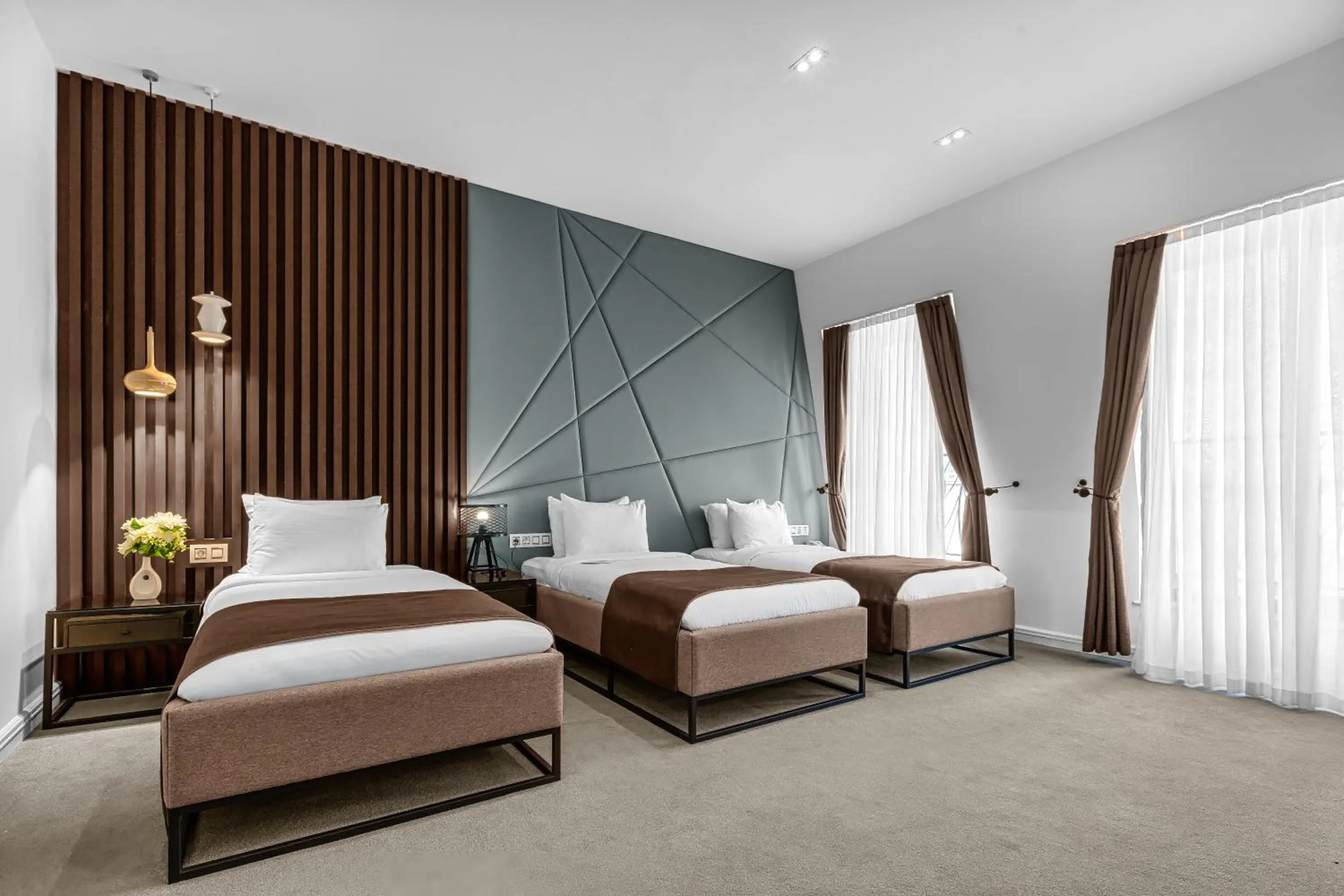 Bed in Ivy Garden Hotel Baku