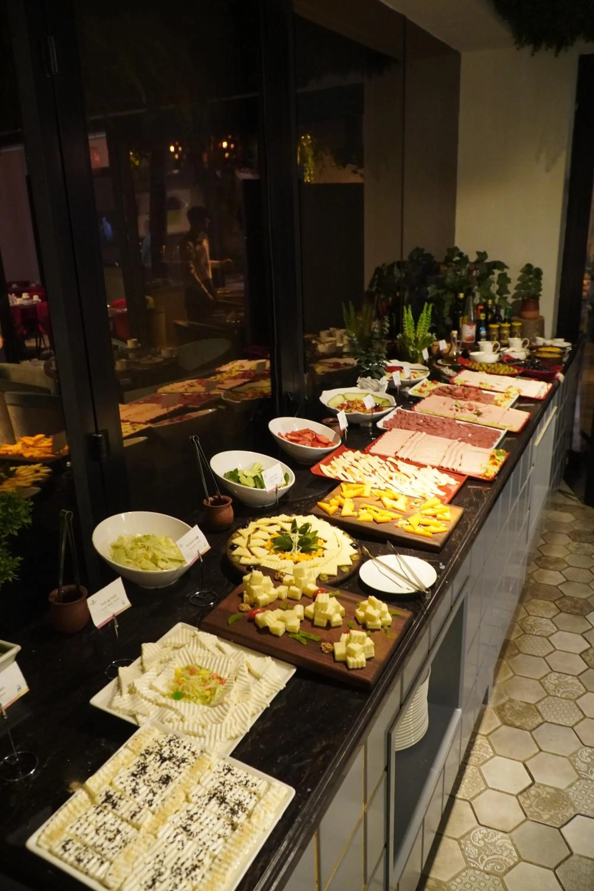 Food in Ivy Garden Hotel Baku