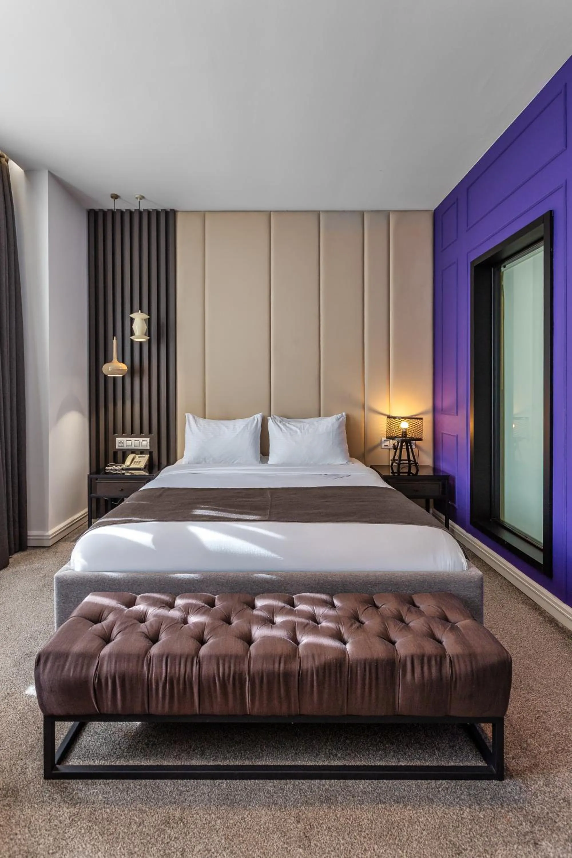 Bed in Ivy Garden Hotel Baku