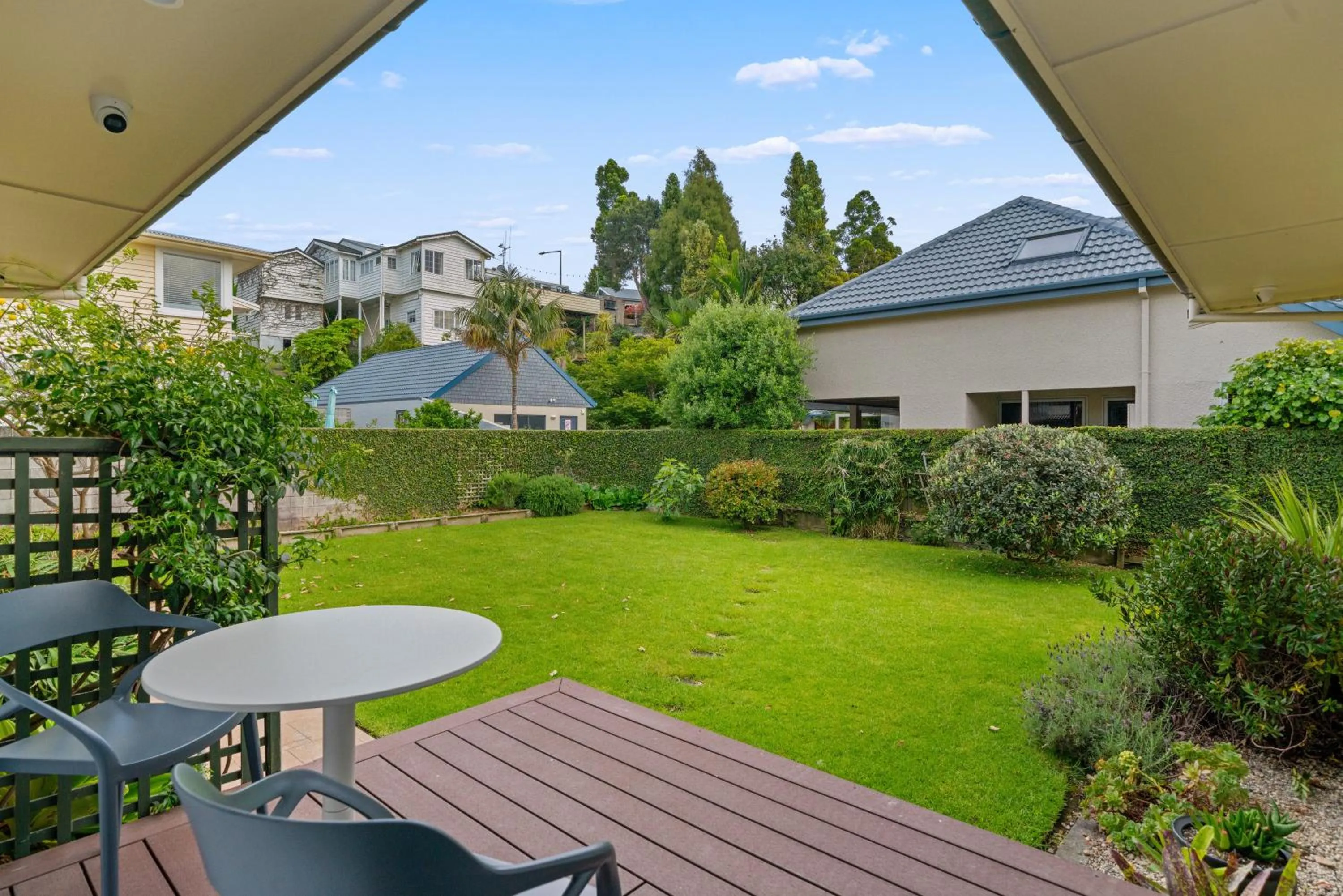 Garden view in Harbour View Motel and Waterfront Apartments