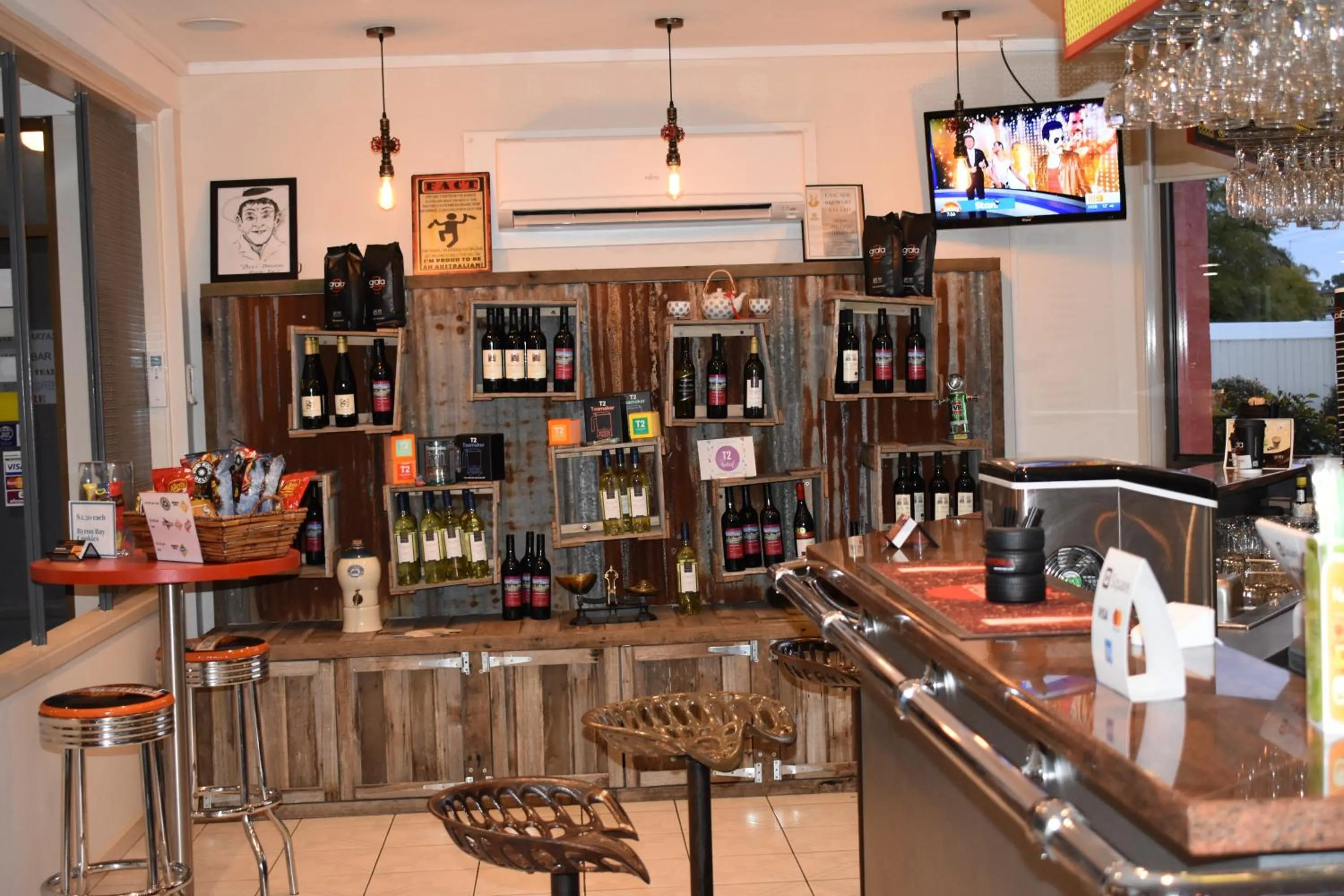 Lounge or bar in Meninya Palms Resort Moama