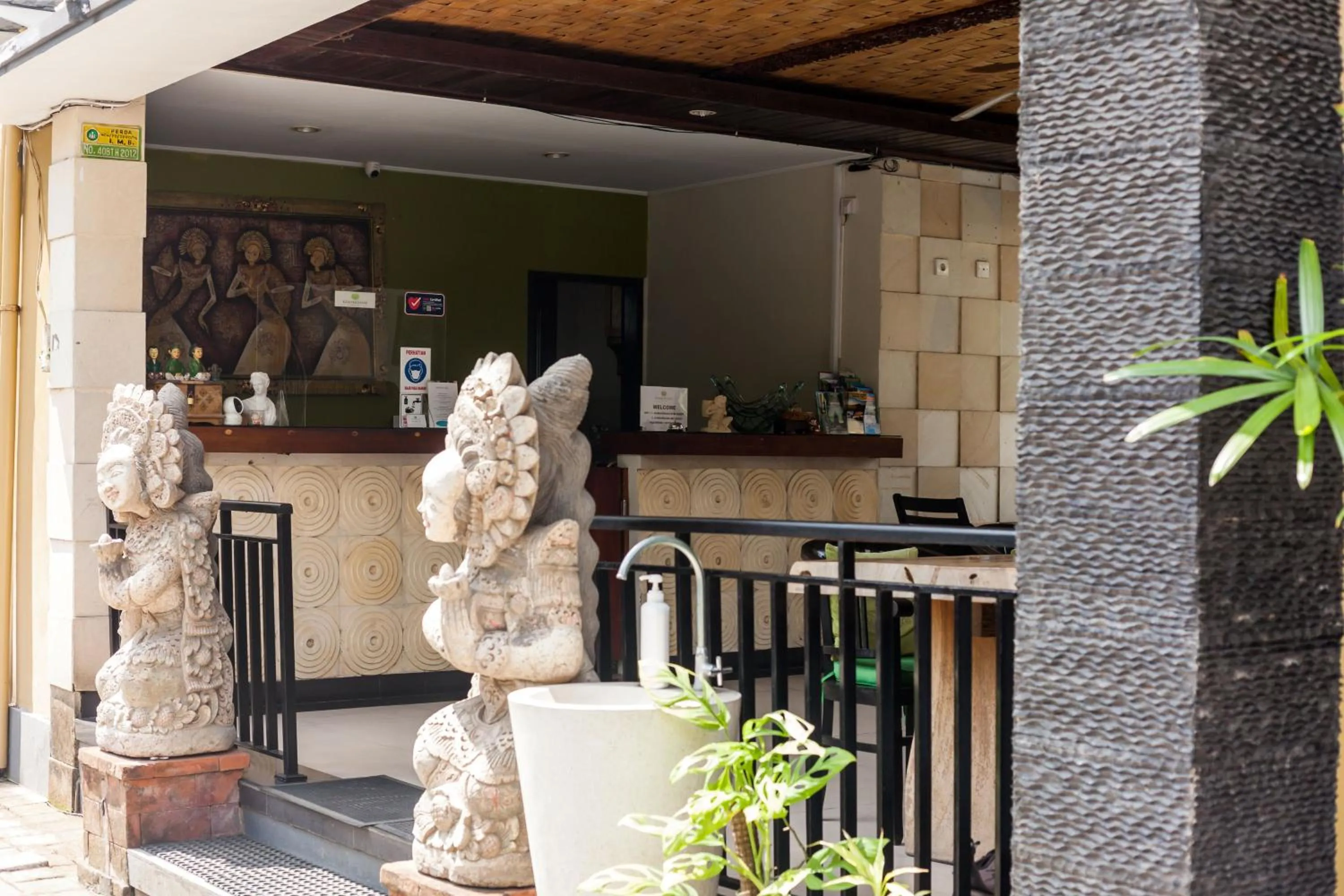 Lobby or reception in Kamandhani Hotel Ubud