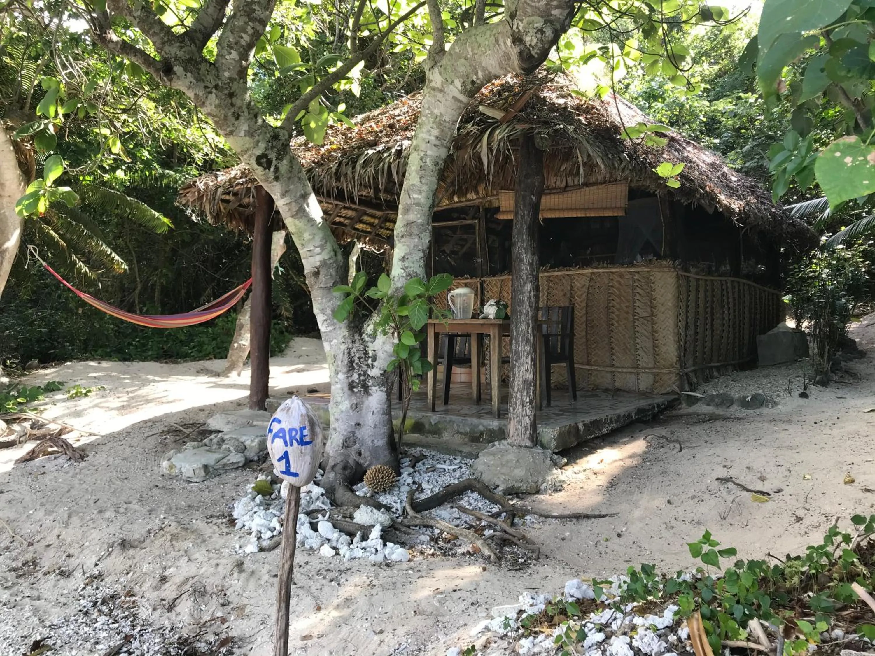 Balcony/Terrace in Tranquility Island Eco Dive Resort