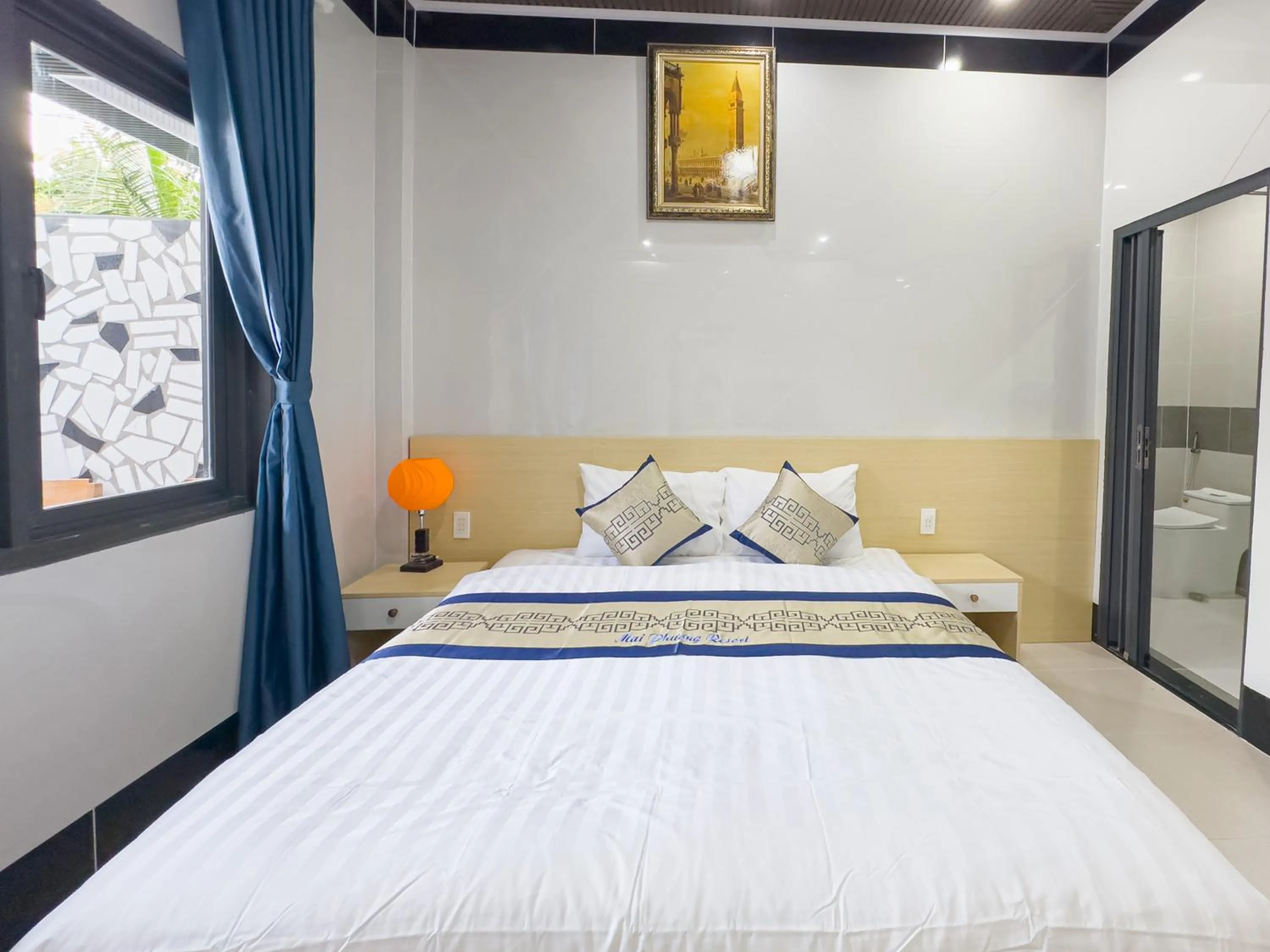 Bed in Mai Phuong Resort Phu Quoc
