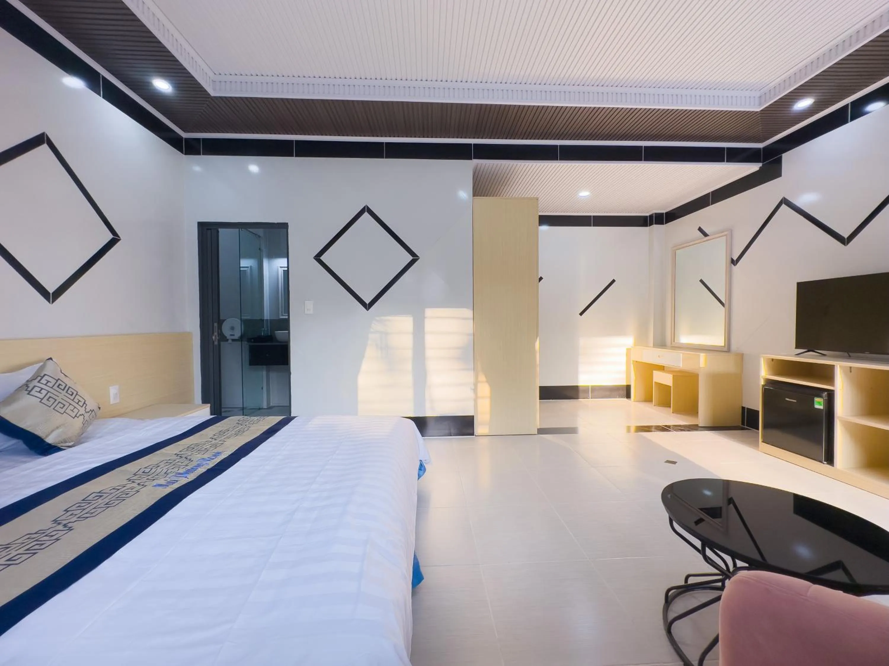 Bed in Mai Phuong Resort Phu Quoc