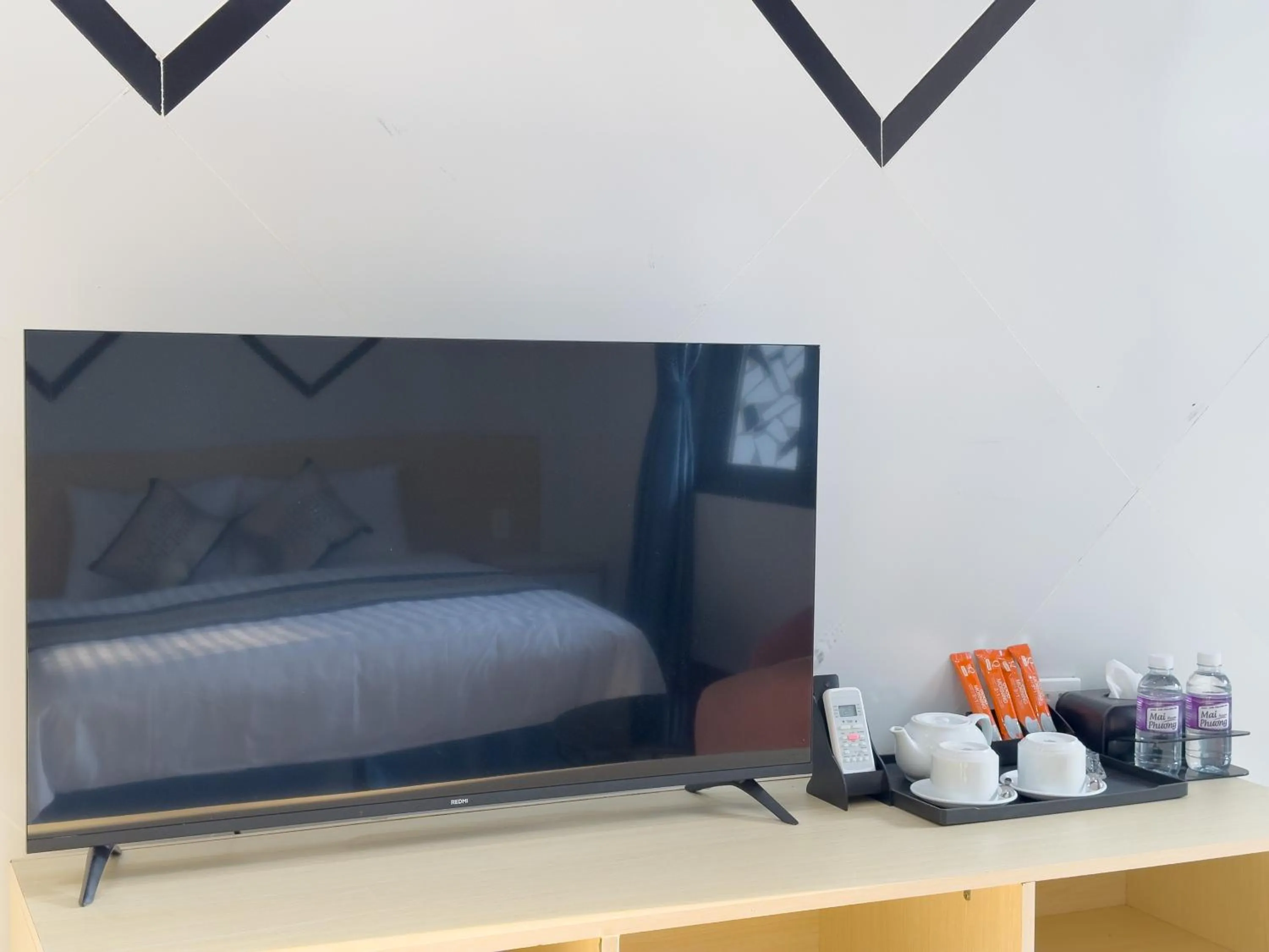 TV and multimedia, Bed in Mai Phuong Resort Phu Quoc
