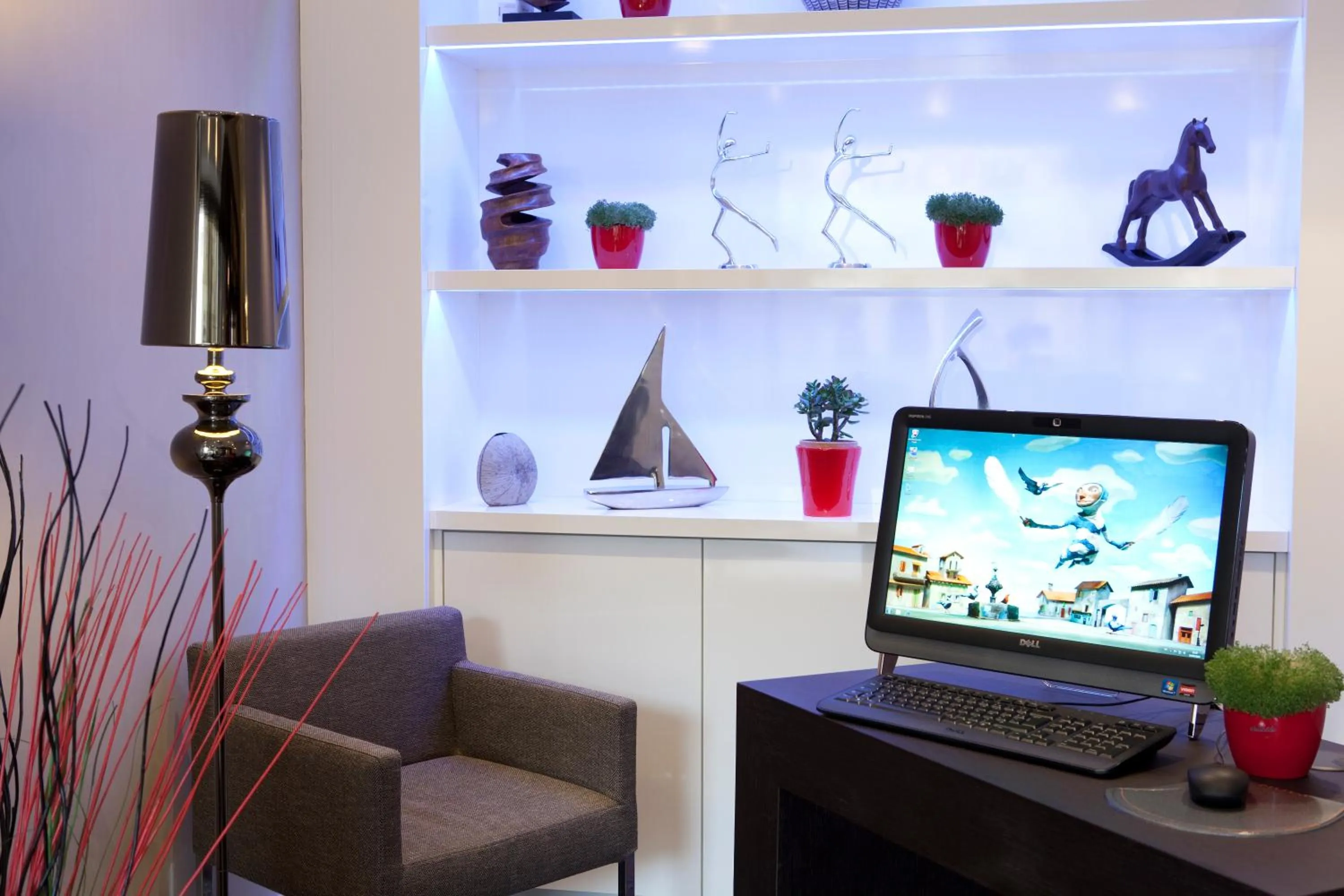 Lobby or reception in Allobroges Park Hôtel