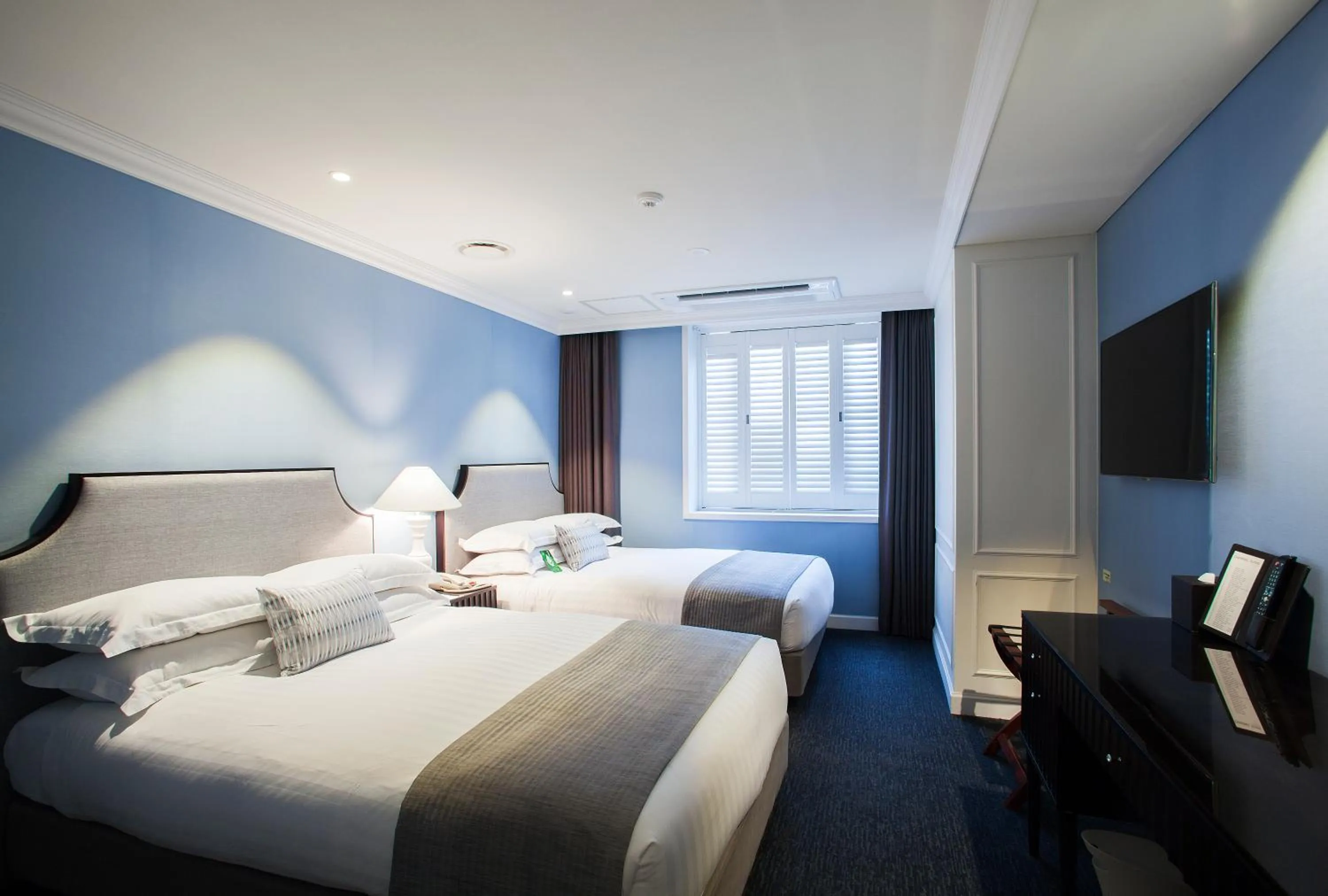 Bed in The Grand Hotel Myeongdong