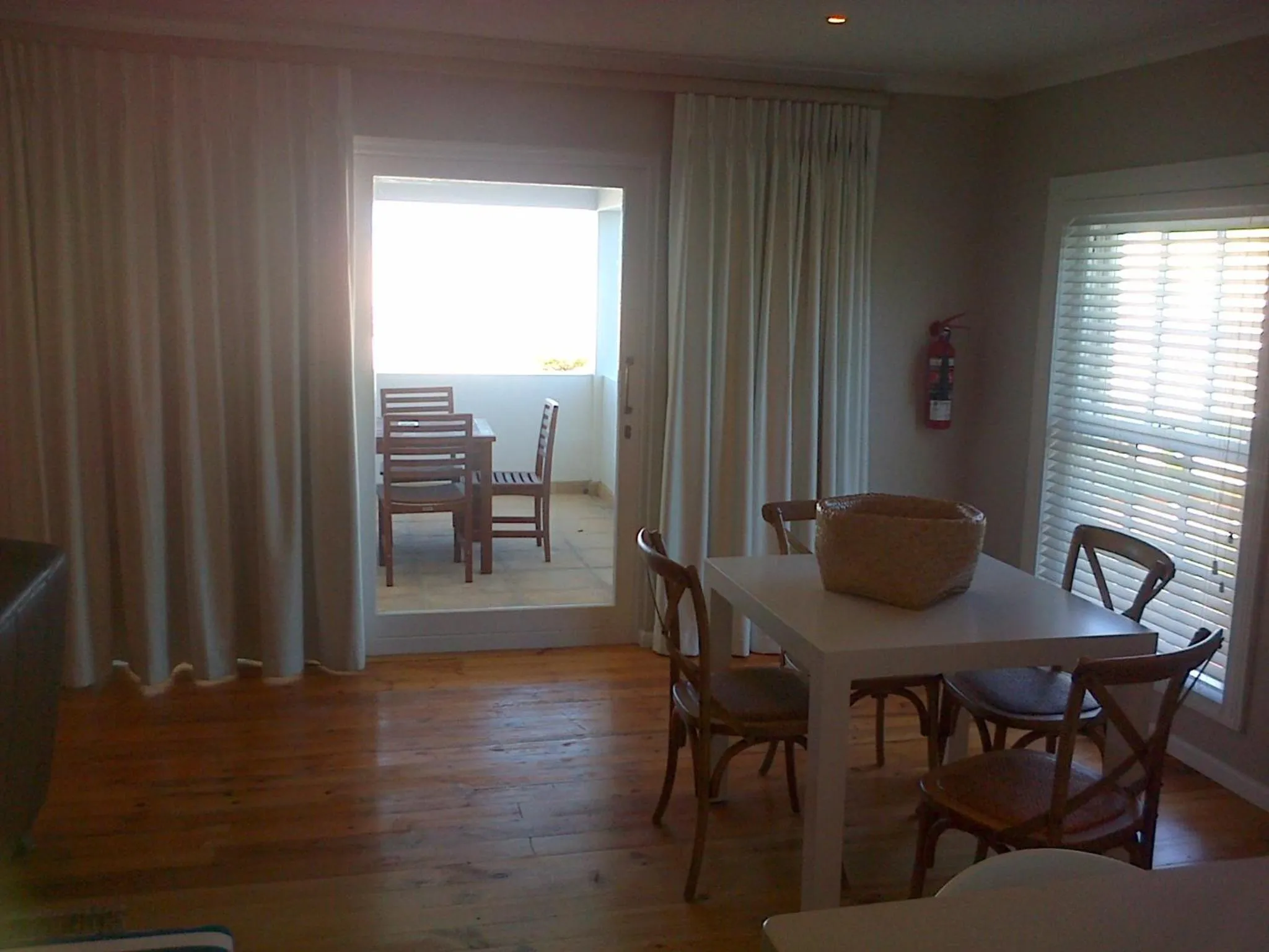 Dining area in Kenjockity Self Catering Apartments