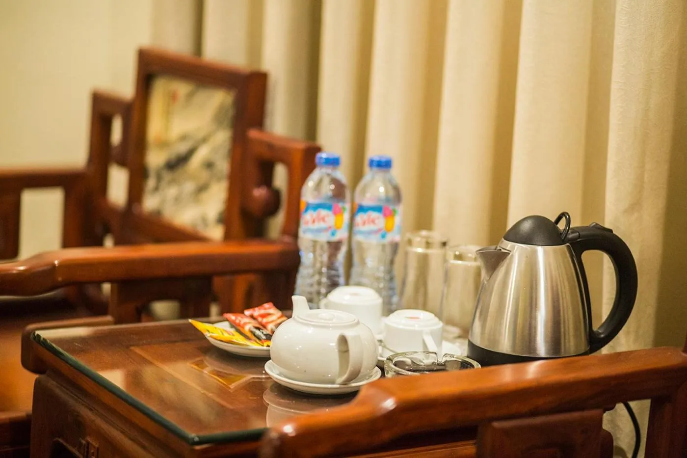 Coffee/tea facilities in My Lan Hanoi Hotel