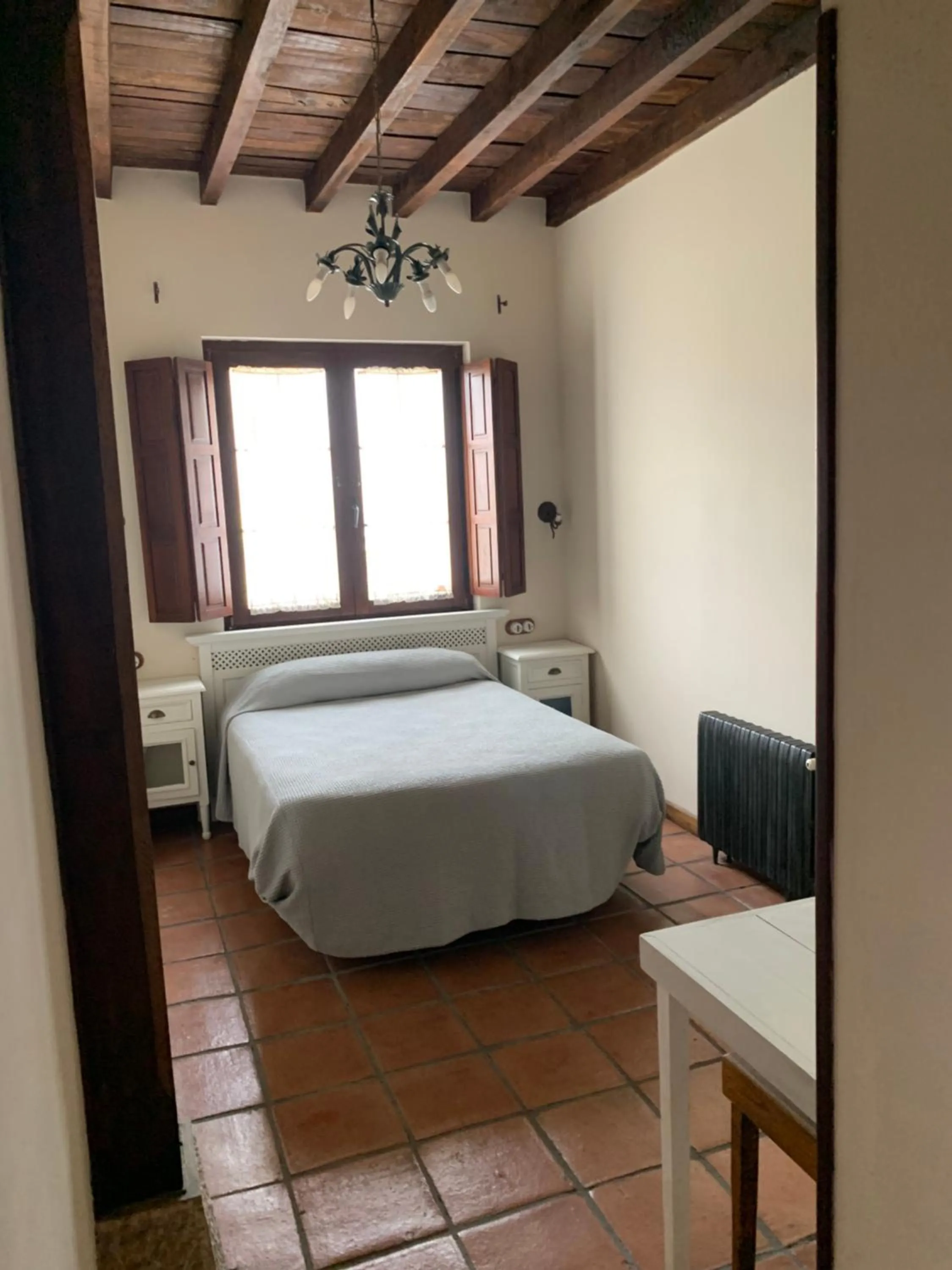 Bed in Posada El Jardin de Angela