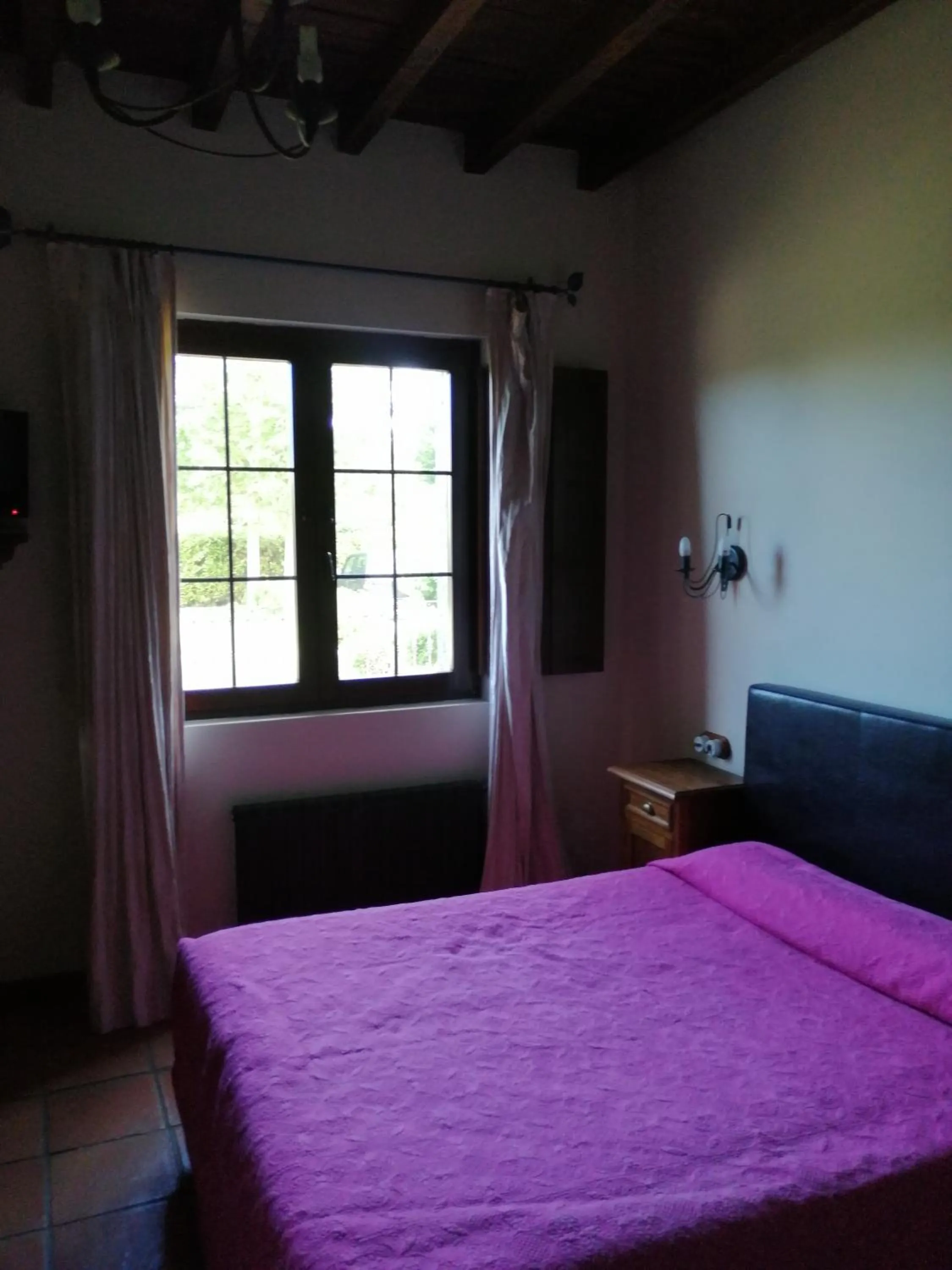 Bed in Posada El Jardin de Angela