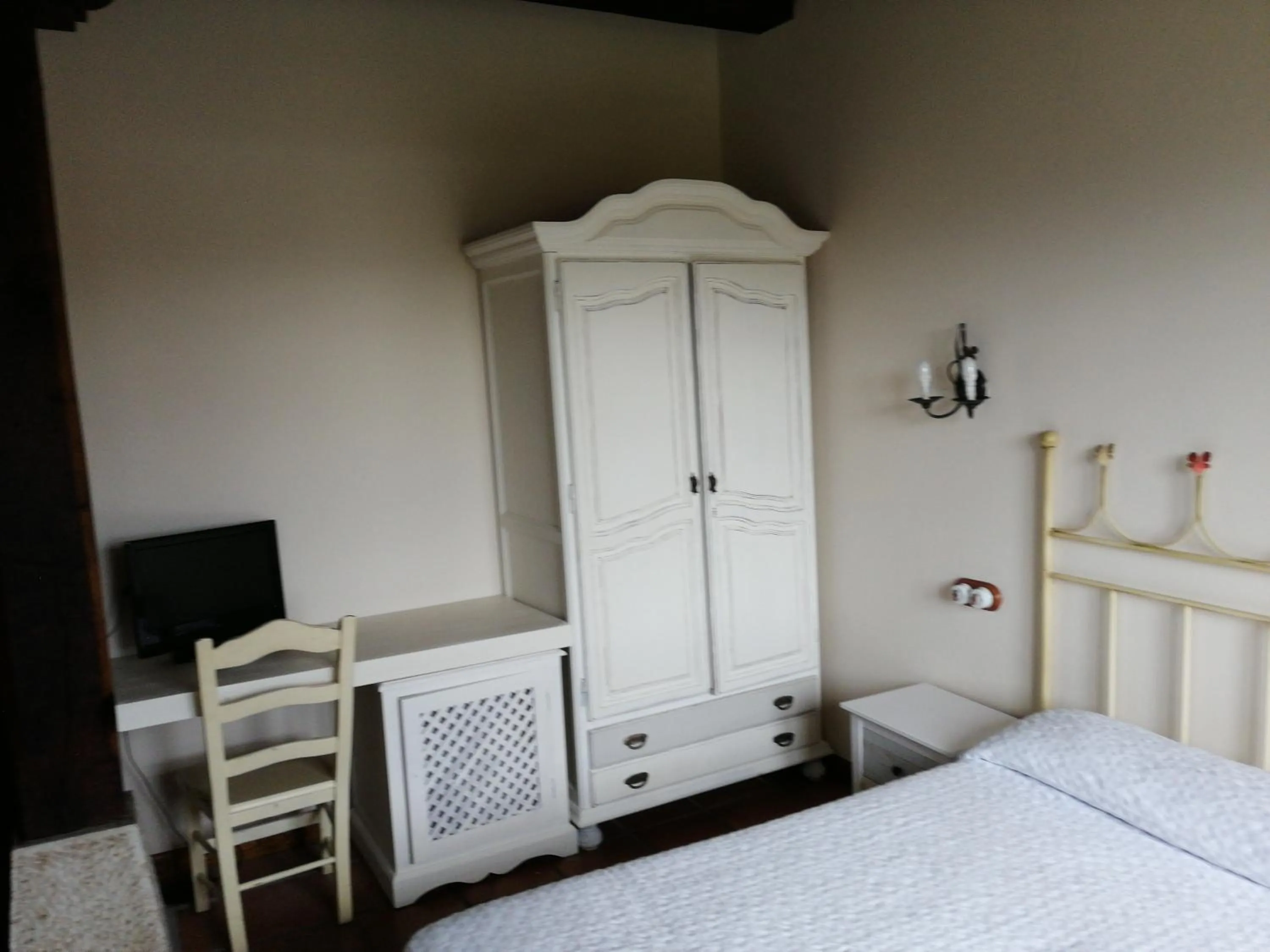 Bed in Posada El Jardin de Angela