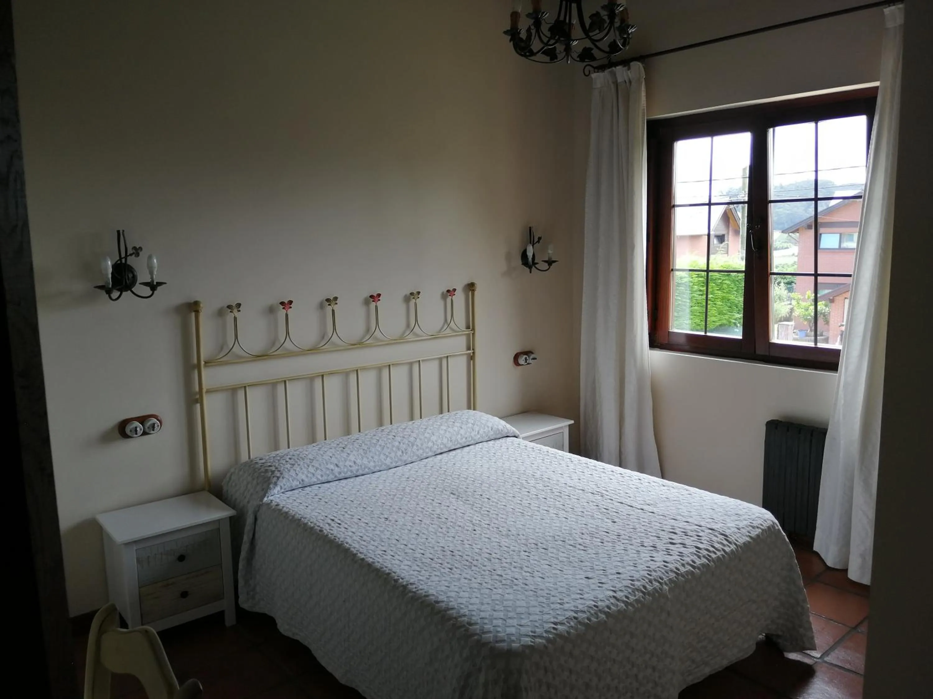 Bed in Posada El Jardin de Angela