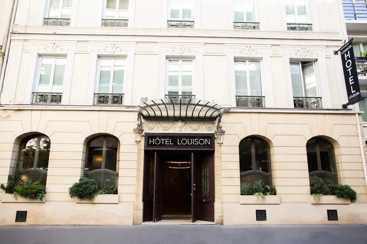 Property building in Hotel Louison