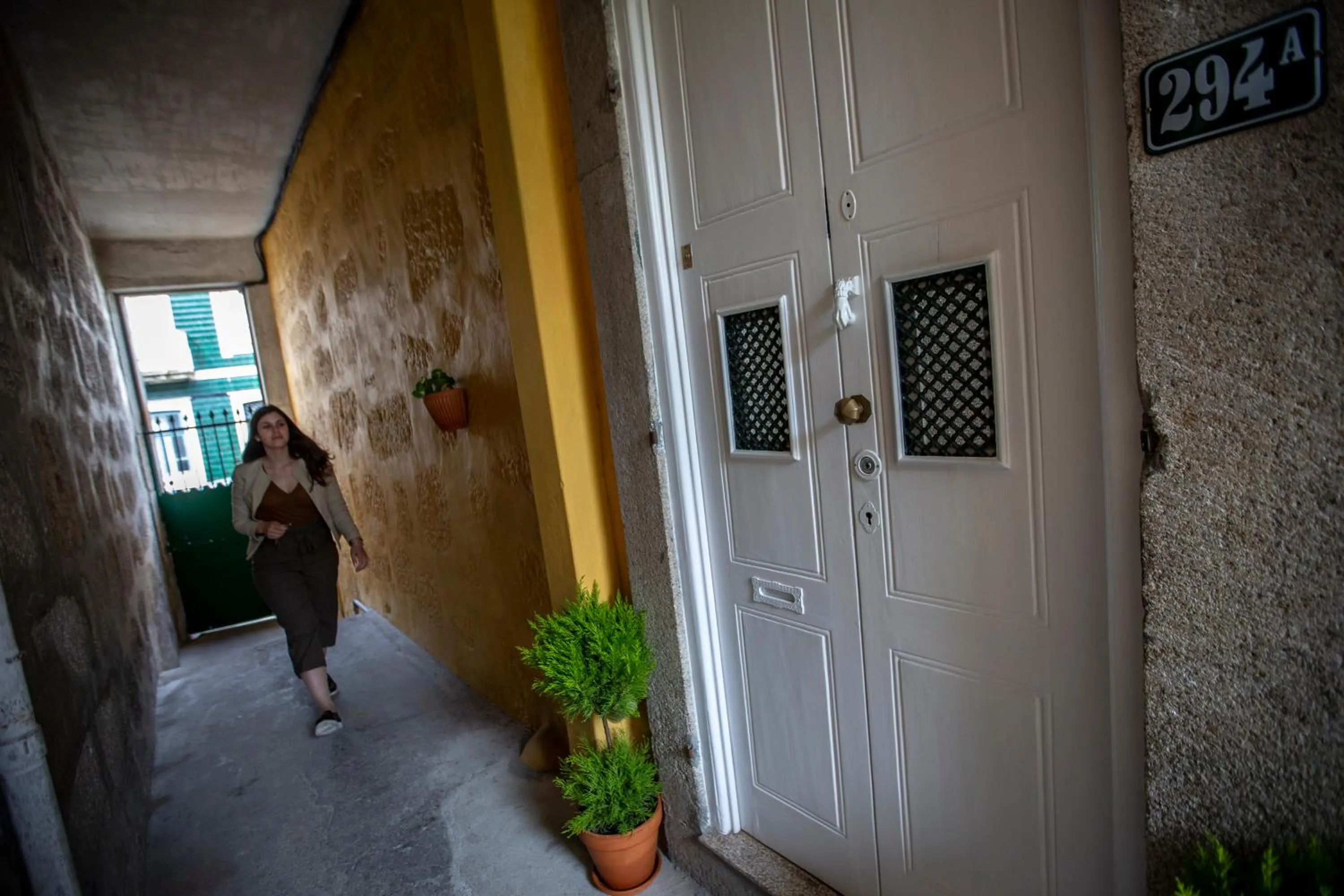 Facade/entrance in Domus Duorum