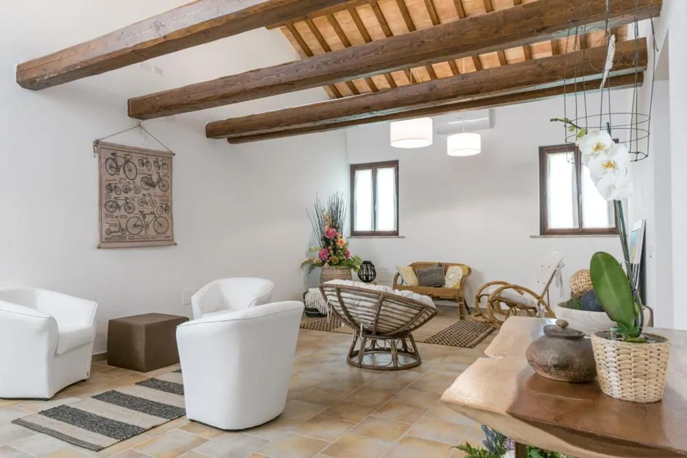 Living room in ValleChiara B&B