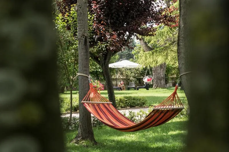 Garden view in ValleChiara B&B