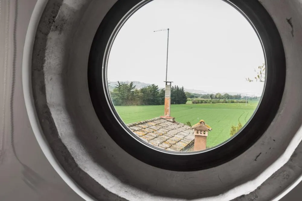 Garden view in ValleChiara B&B