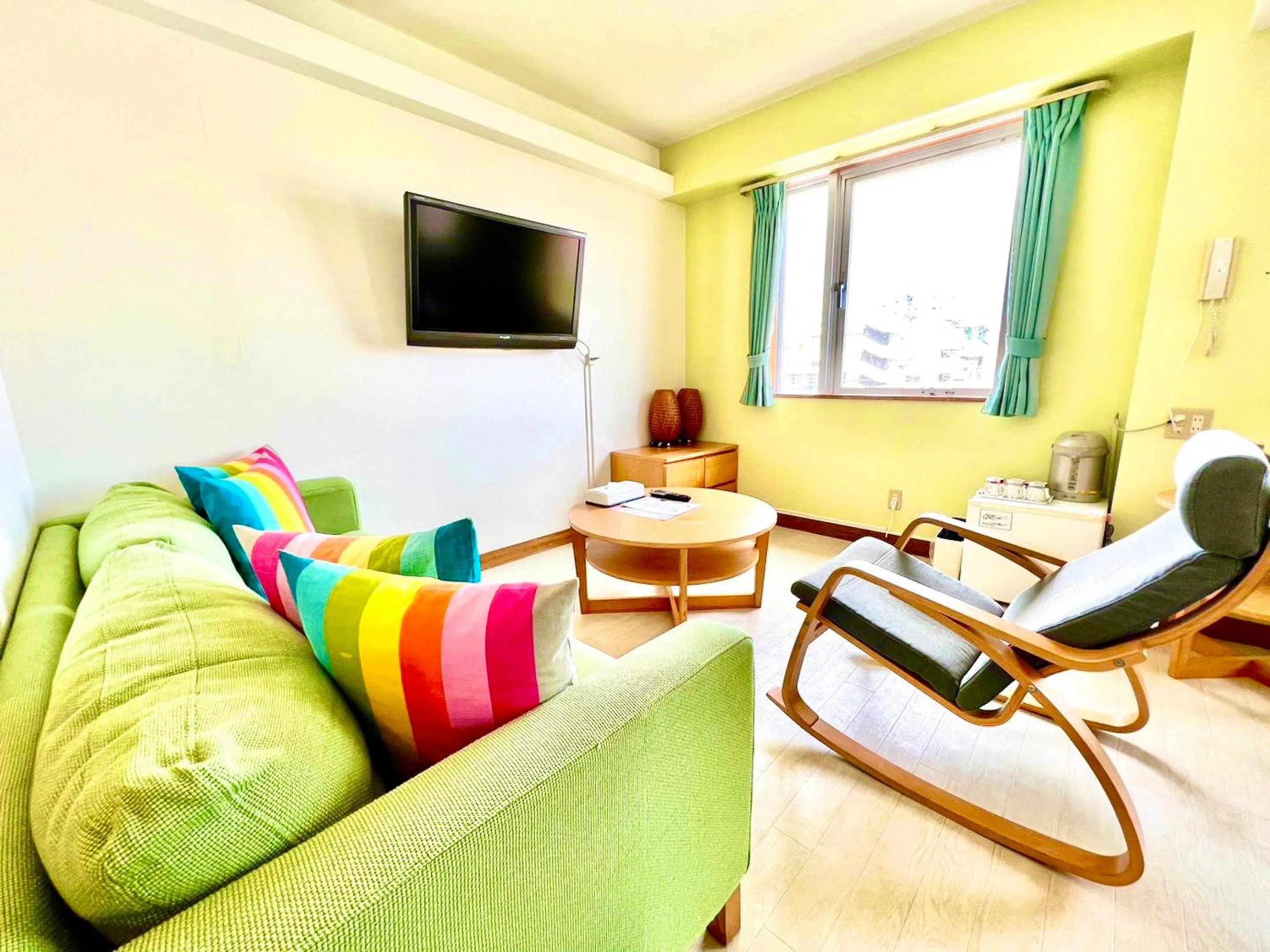 Living room in Hotel Happy Holiday Ishigaki