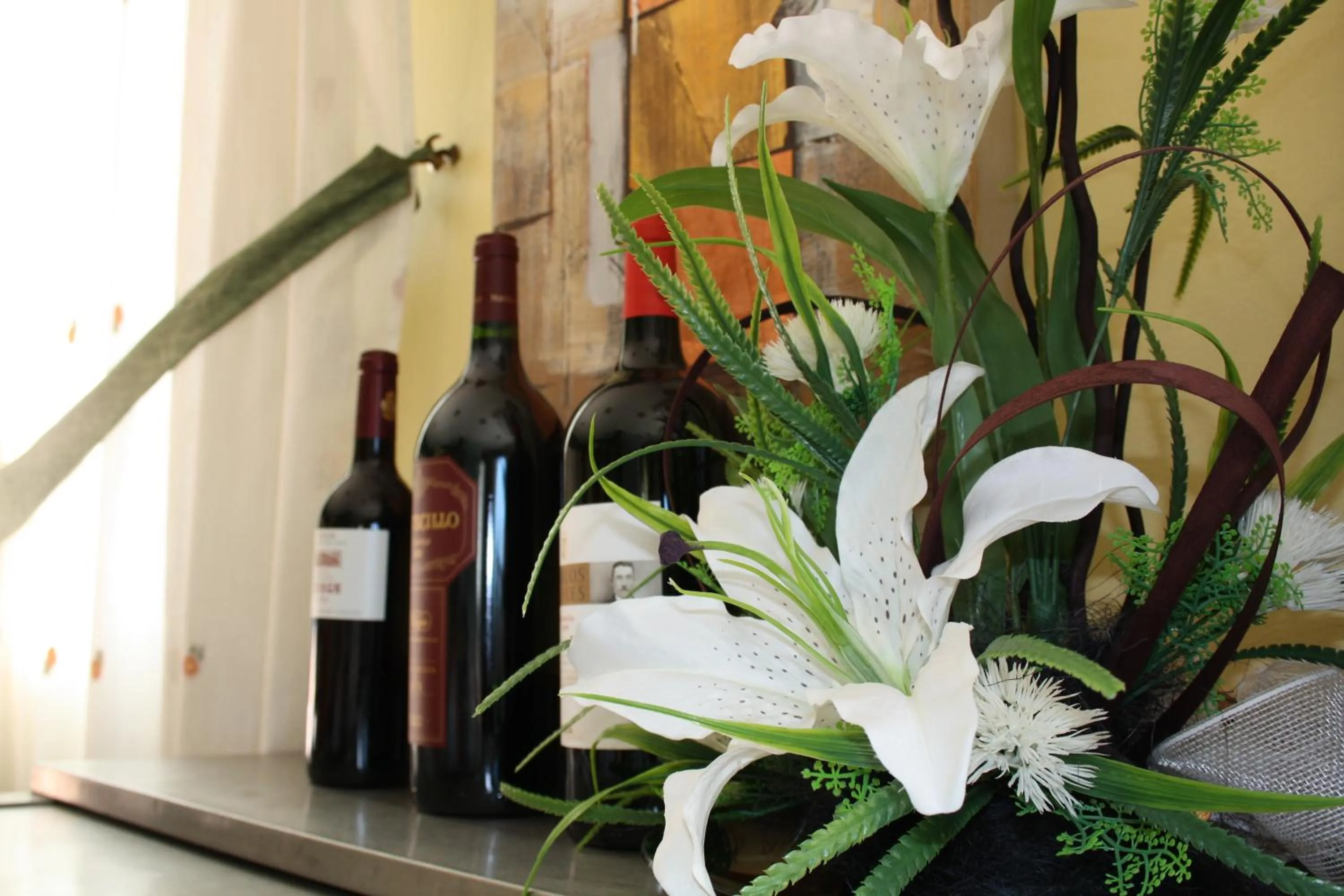 Alcoholic drinks in Hotel Garcas