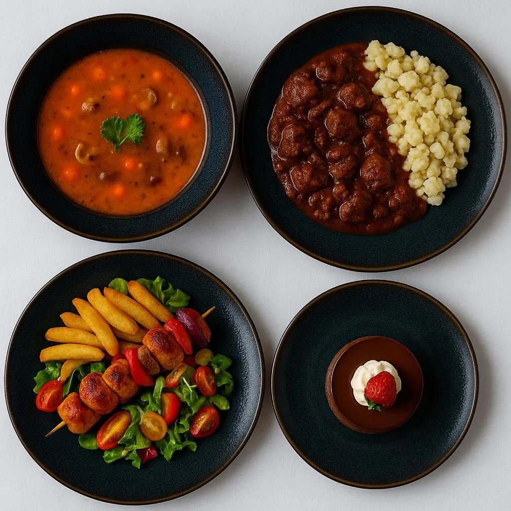 Restaurant/places to eat in Luxury Apartment Hotel Siófok