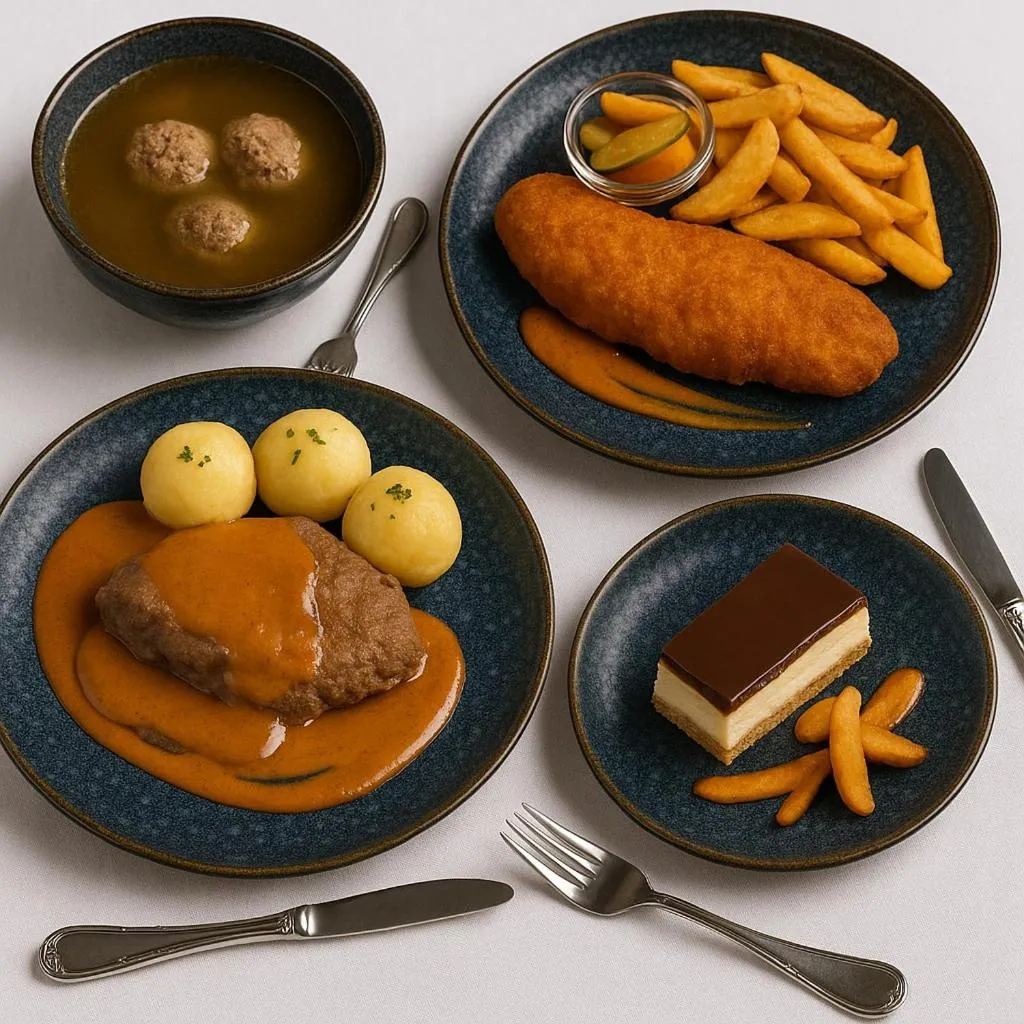 Restaurant/places to eat in Luxury Apartment Hotel Siófok