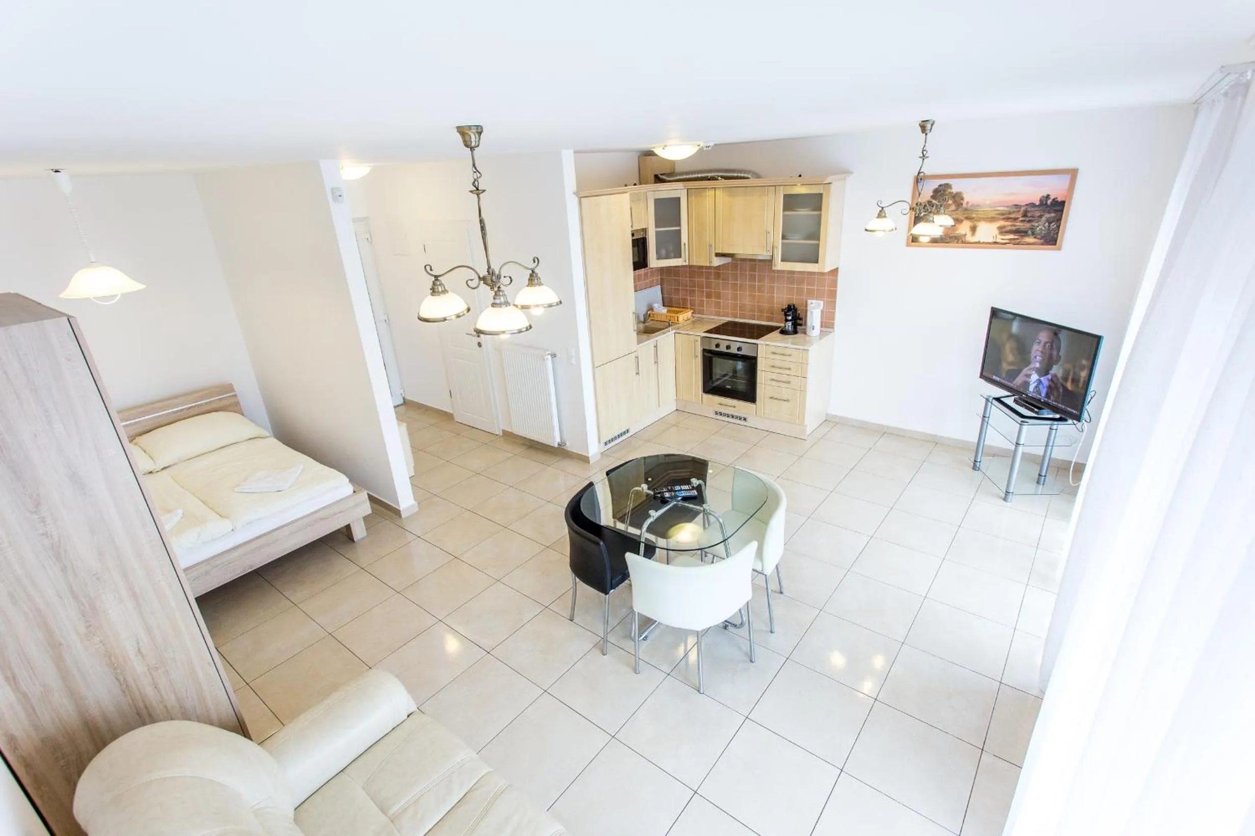 Living room in Luxury Apartment Hotel Siófok