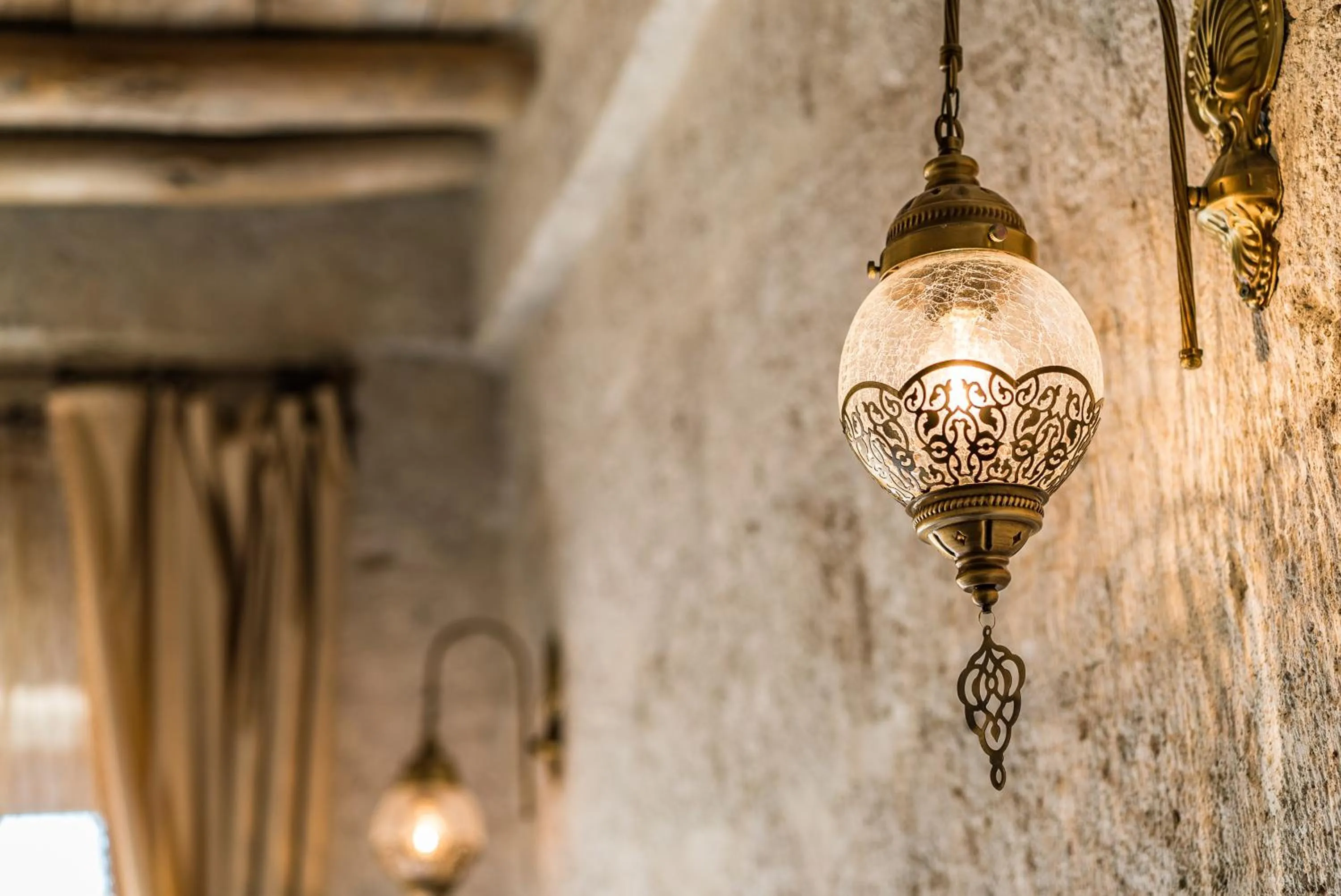 Decorative detail in Atilla's Cave Hotel