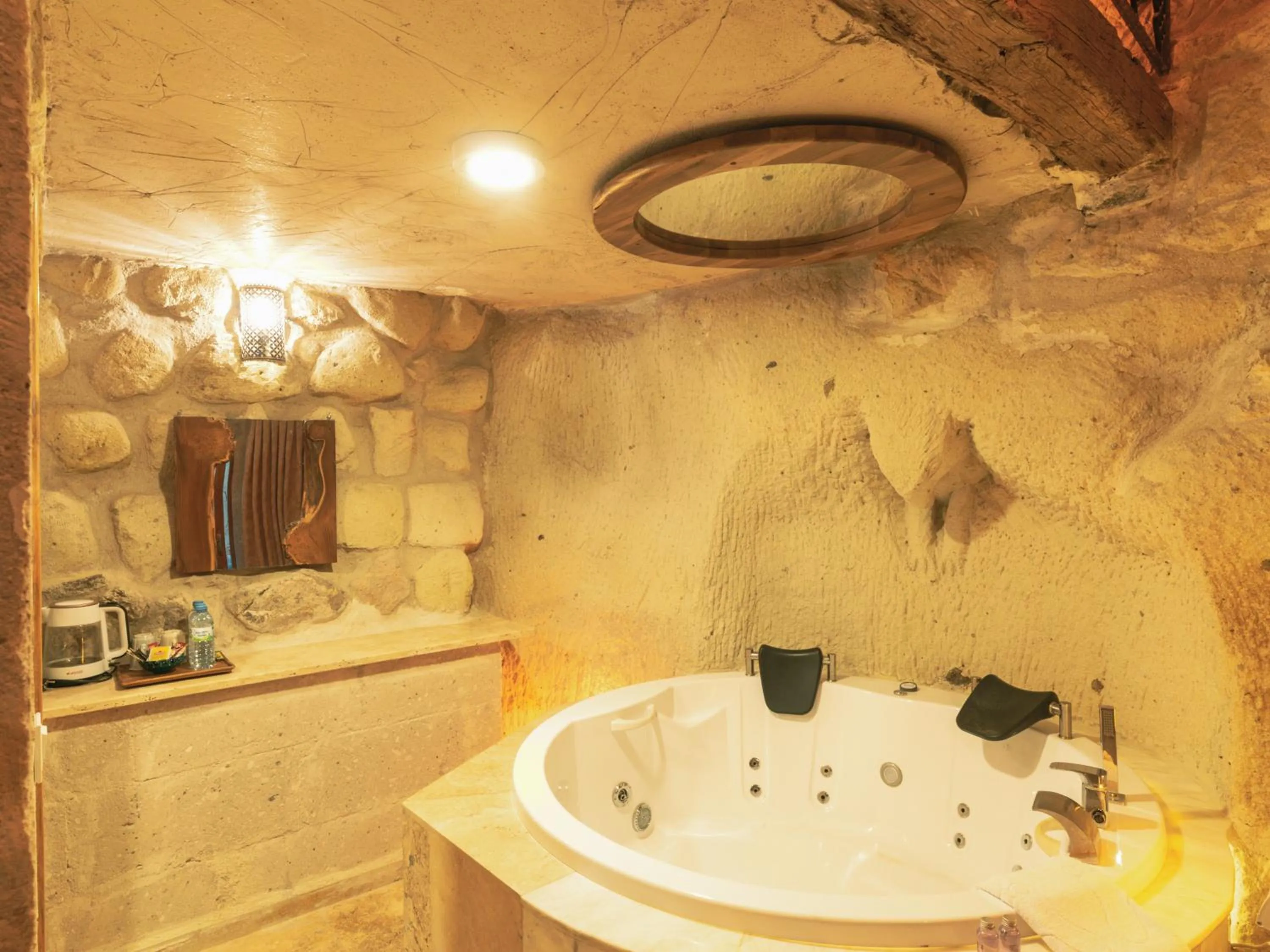 Hot Tub in Atilla's Cave Hotel