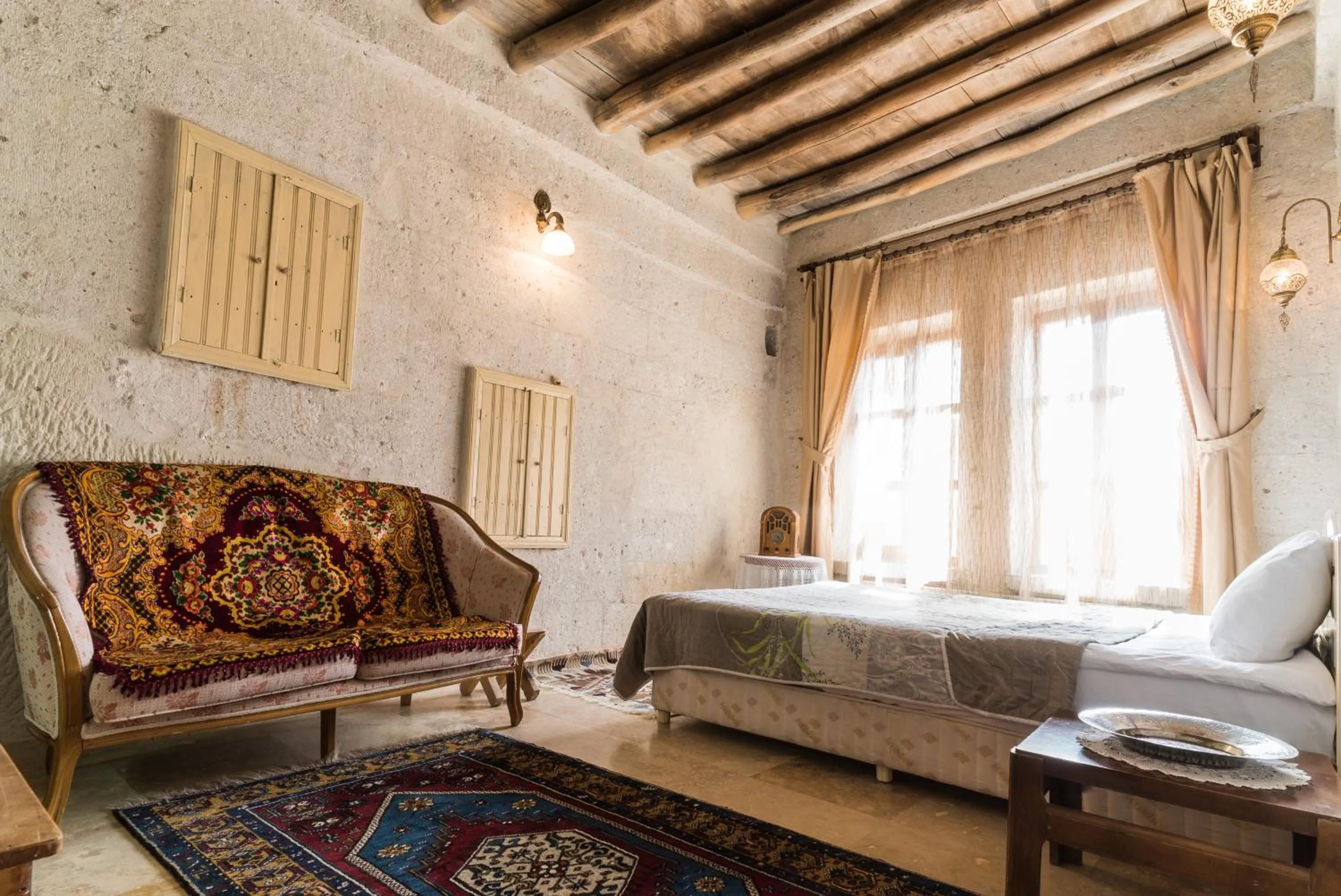 bunk bed, Bed in Atilla's Cave Hotel