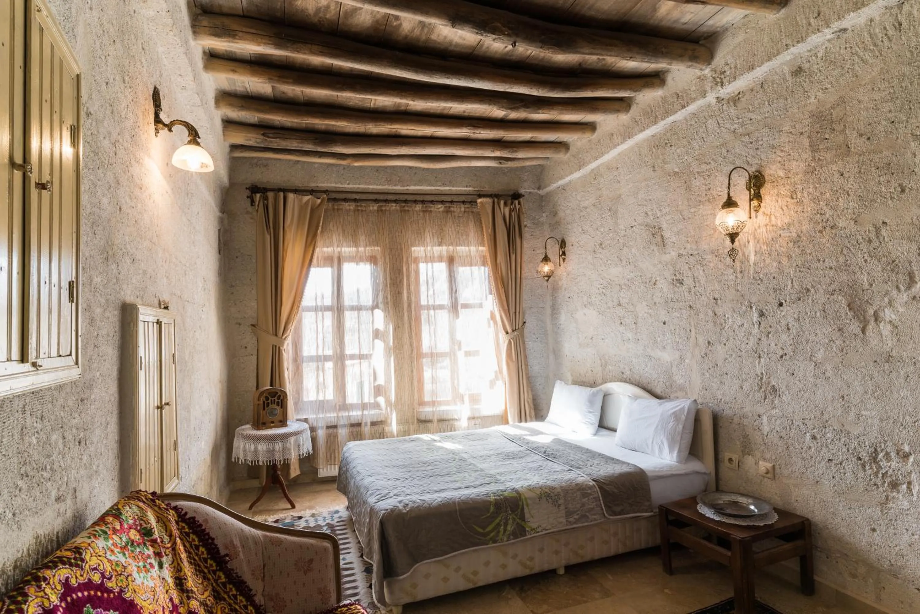 bunk bed, Bed in Atilla's Cave Hotel