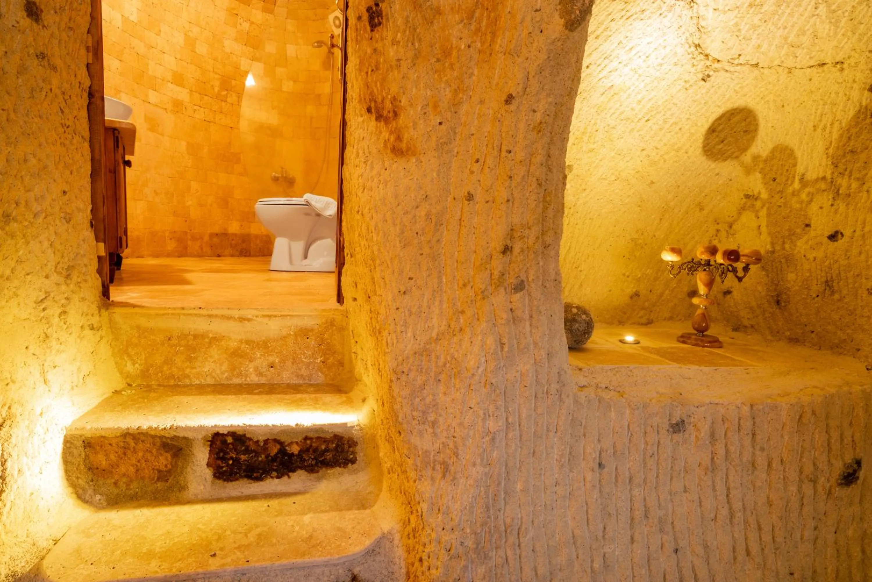 Toilet in Atilla's Cave Hotel