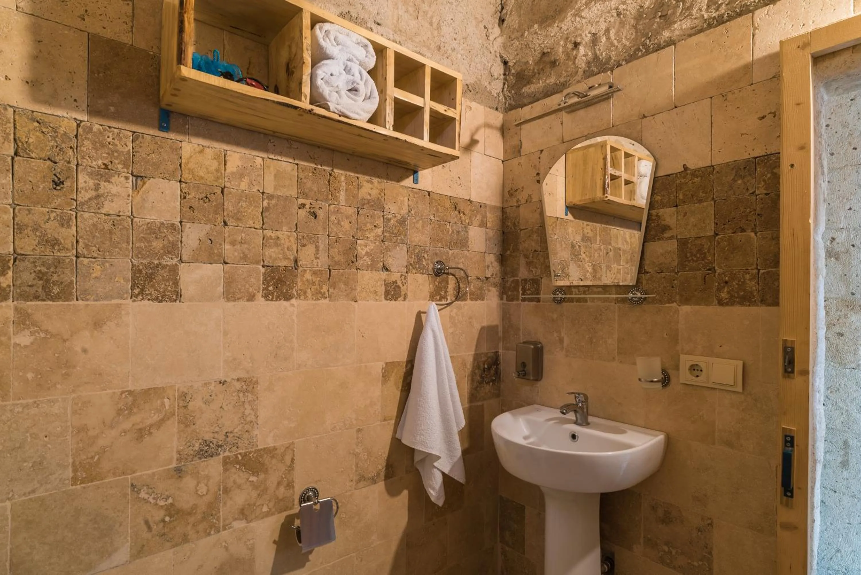 Bathroom in Atilla's Cave Hotel