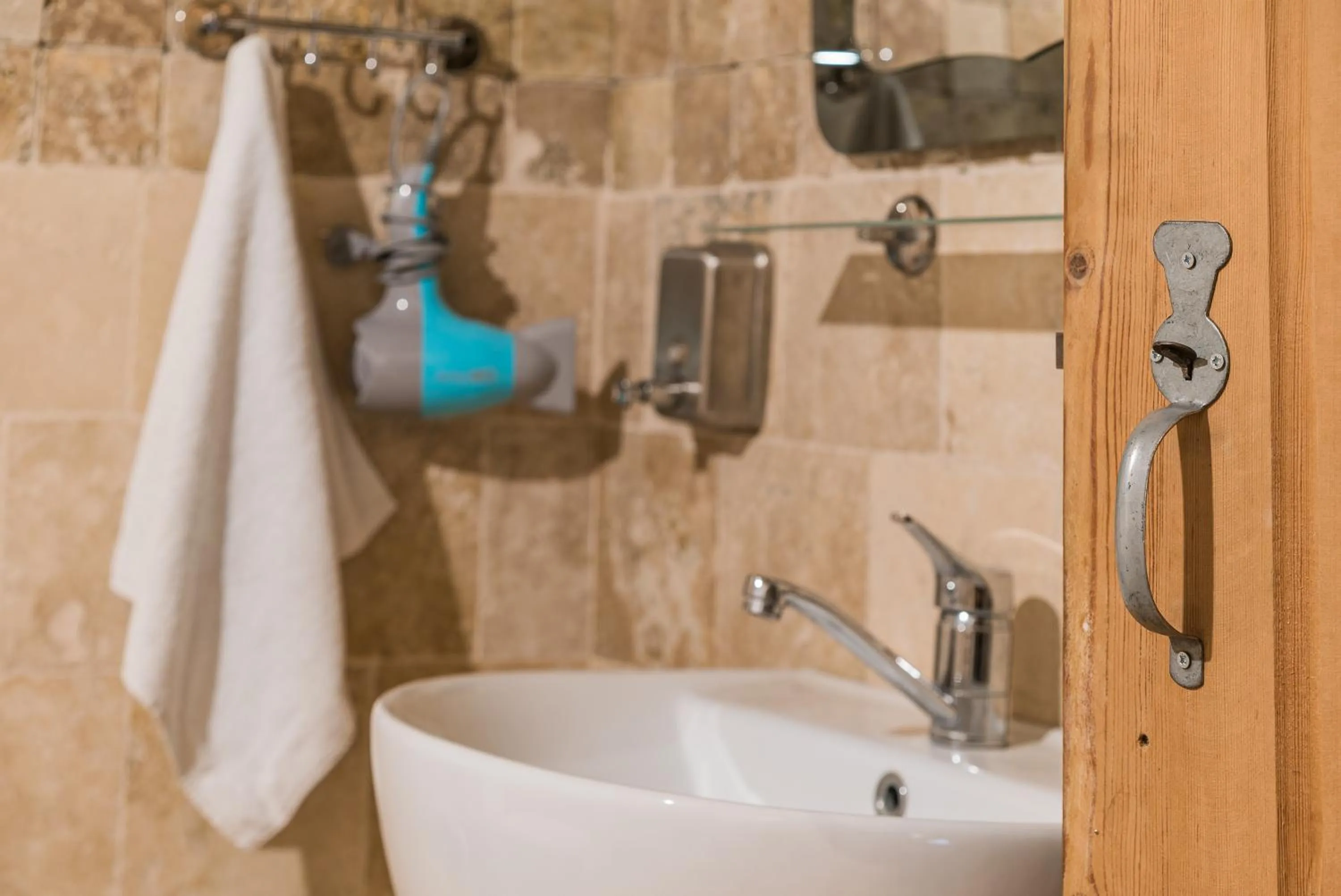 Bathroom in Atilla's Cave Hotel